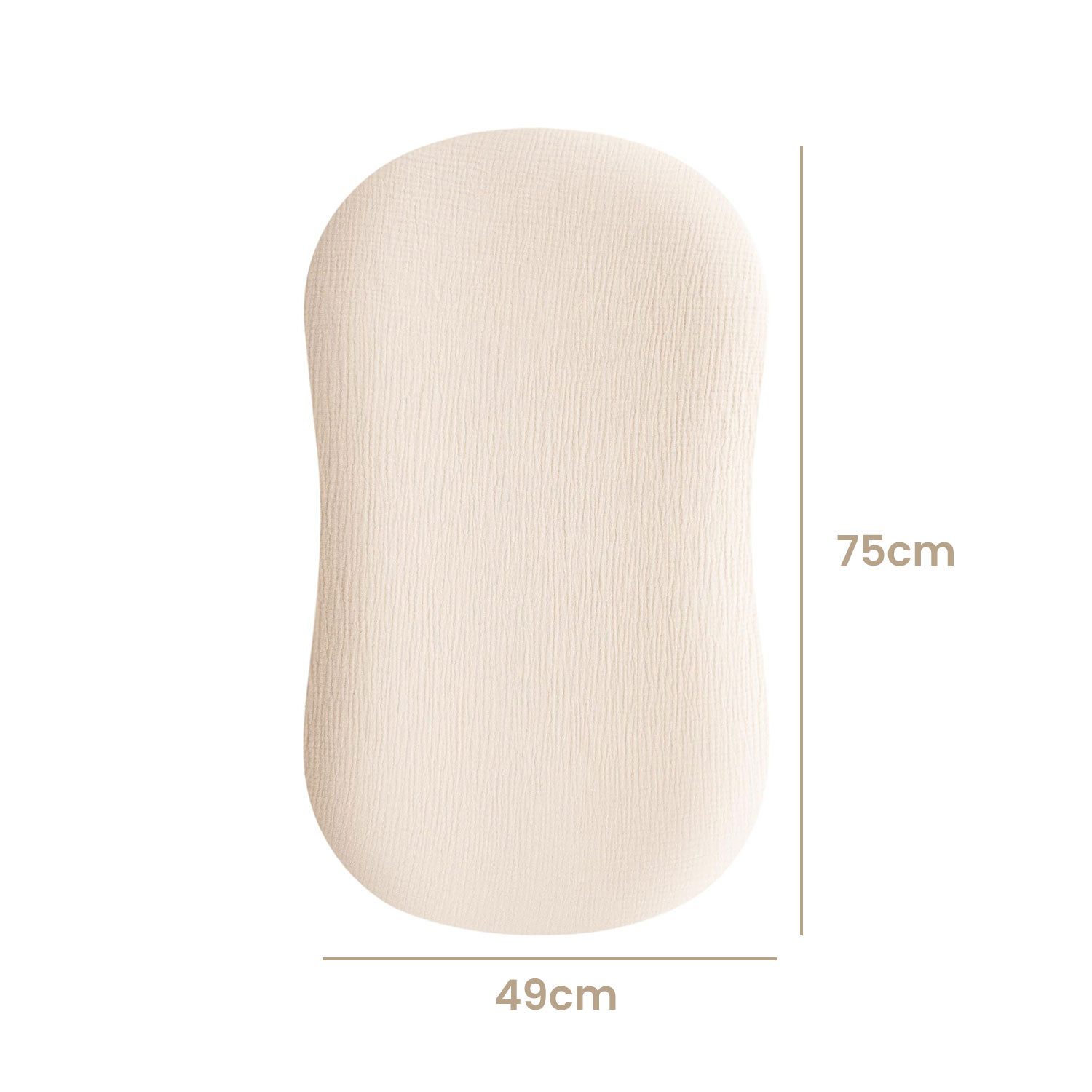 Refttenw Babybett Bequem und Atmungsaktiv,Waschbar Baby Bionischer Bett-Lie günstig online kaufen