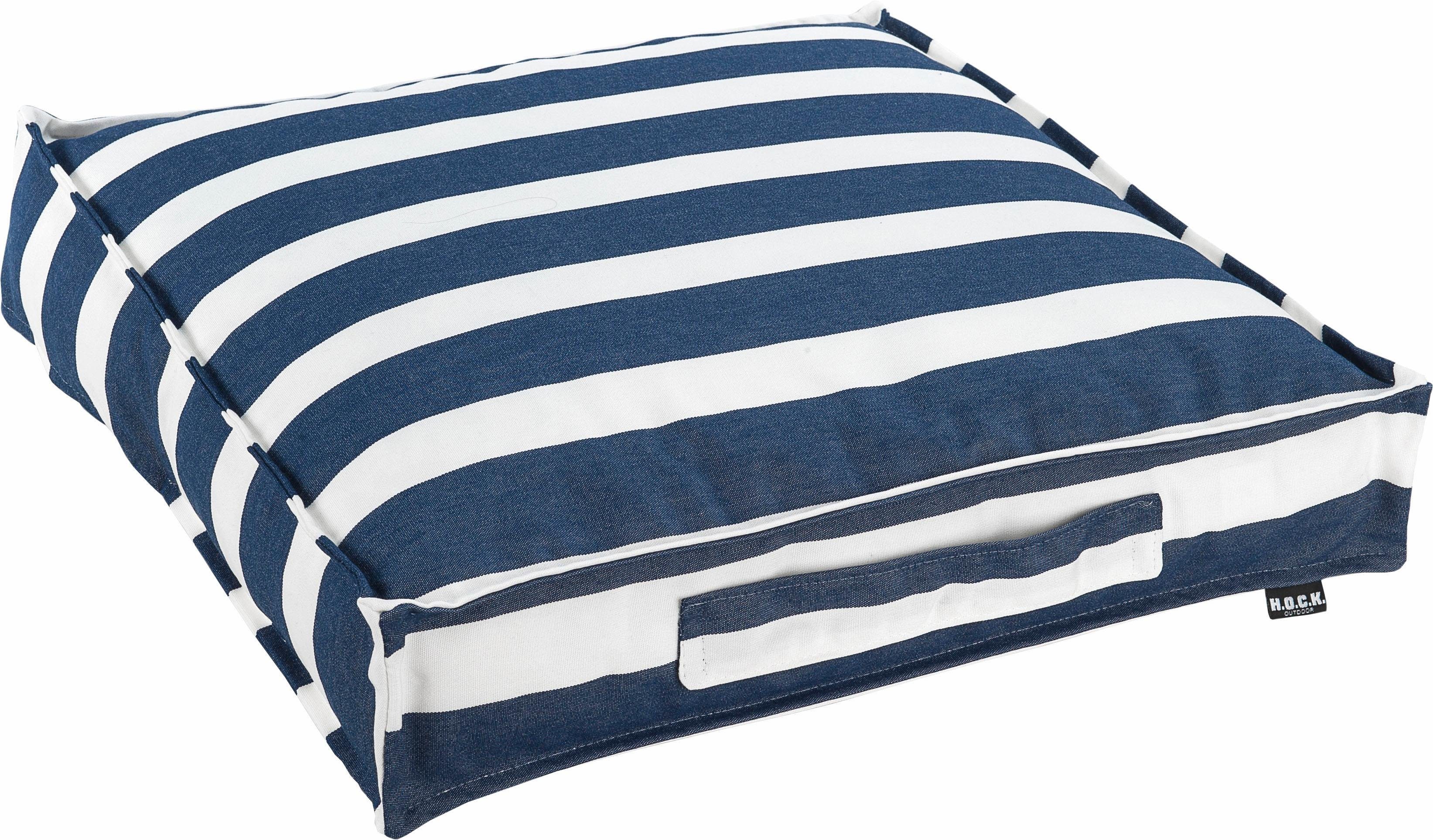 H.O.C.K. Sitzkissen Classic Streifen Outdoor, wasser- und schmutzabweisend