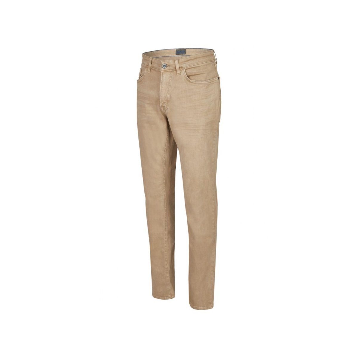 beige (1-tlg) 5-Pocket-Jeans Hattric