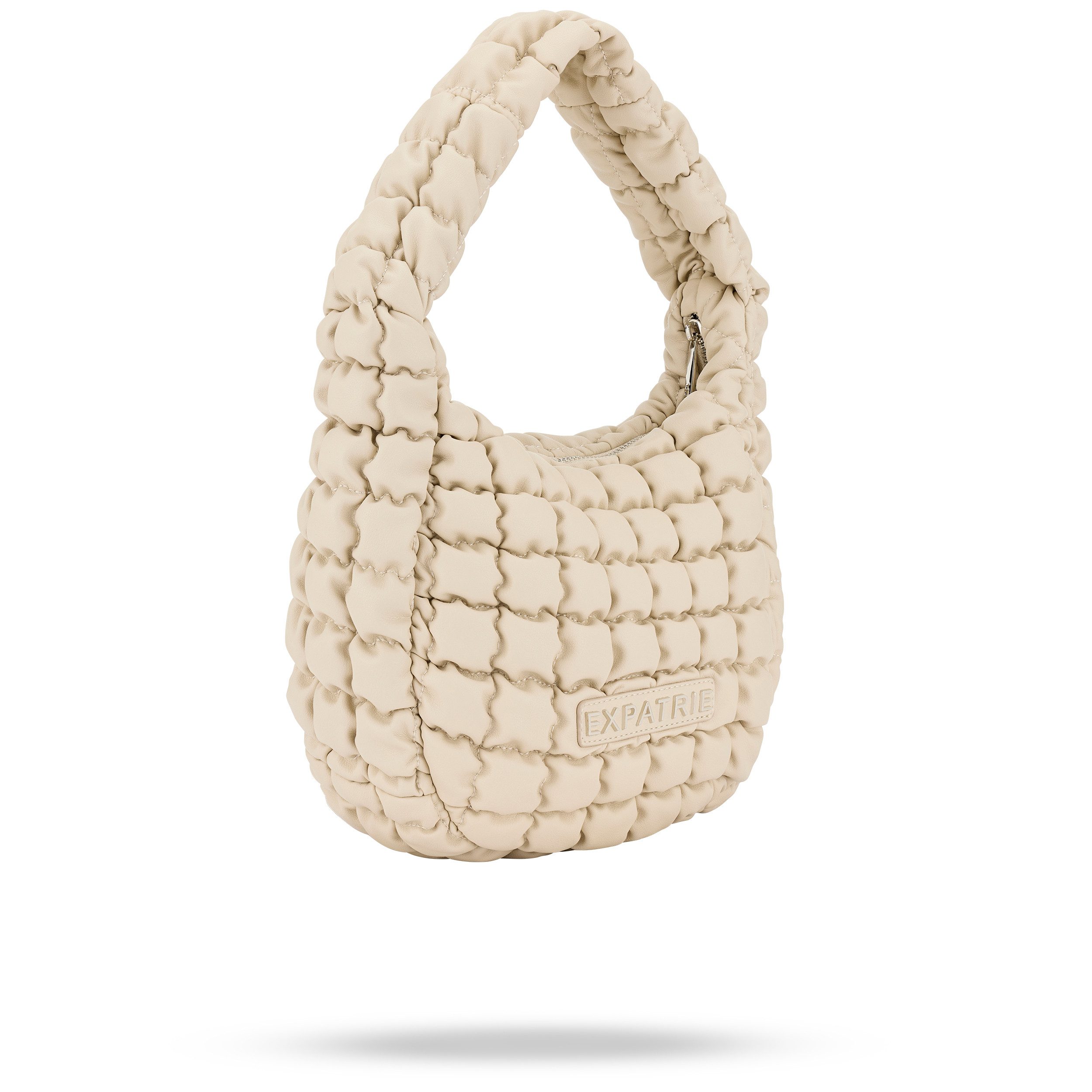 Expatrié Schultertasche Pippa Large Gesteppte Schultertasche für Damen (1-tlg), Große Stepptasche im slouchy Look, wasserabweisend