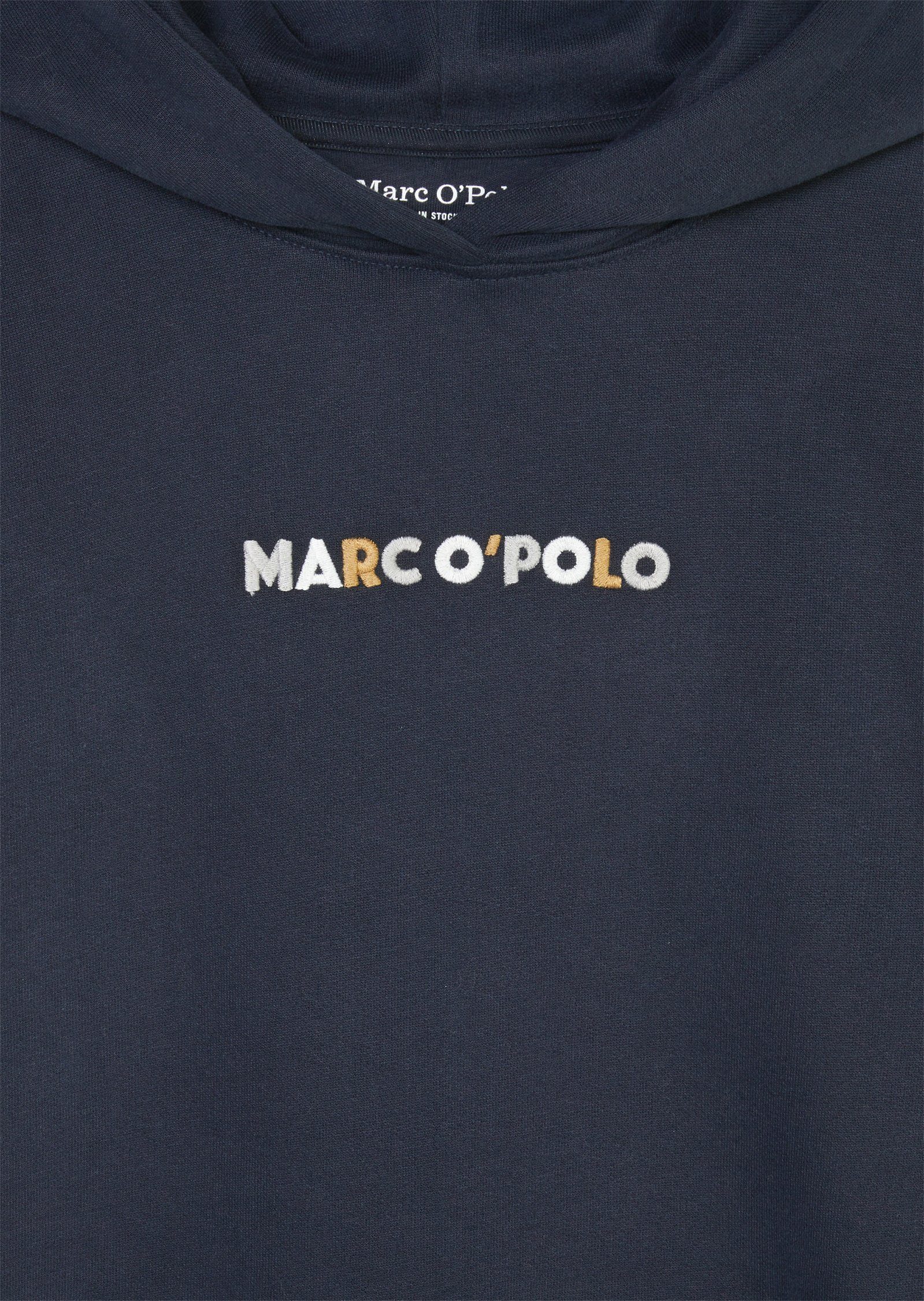 blau Marc Bio-Baumwolle Sweatshirt O'Polo aus reiner