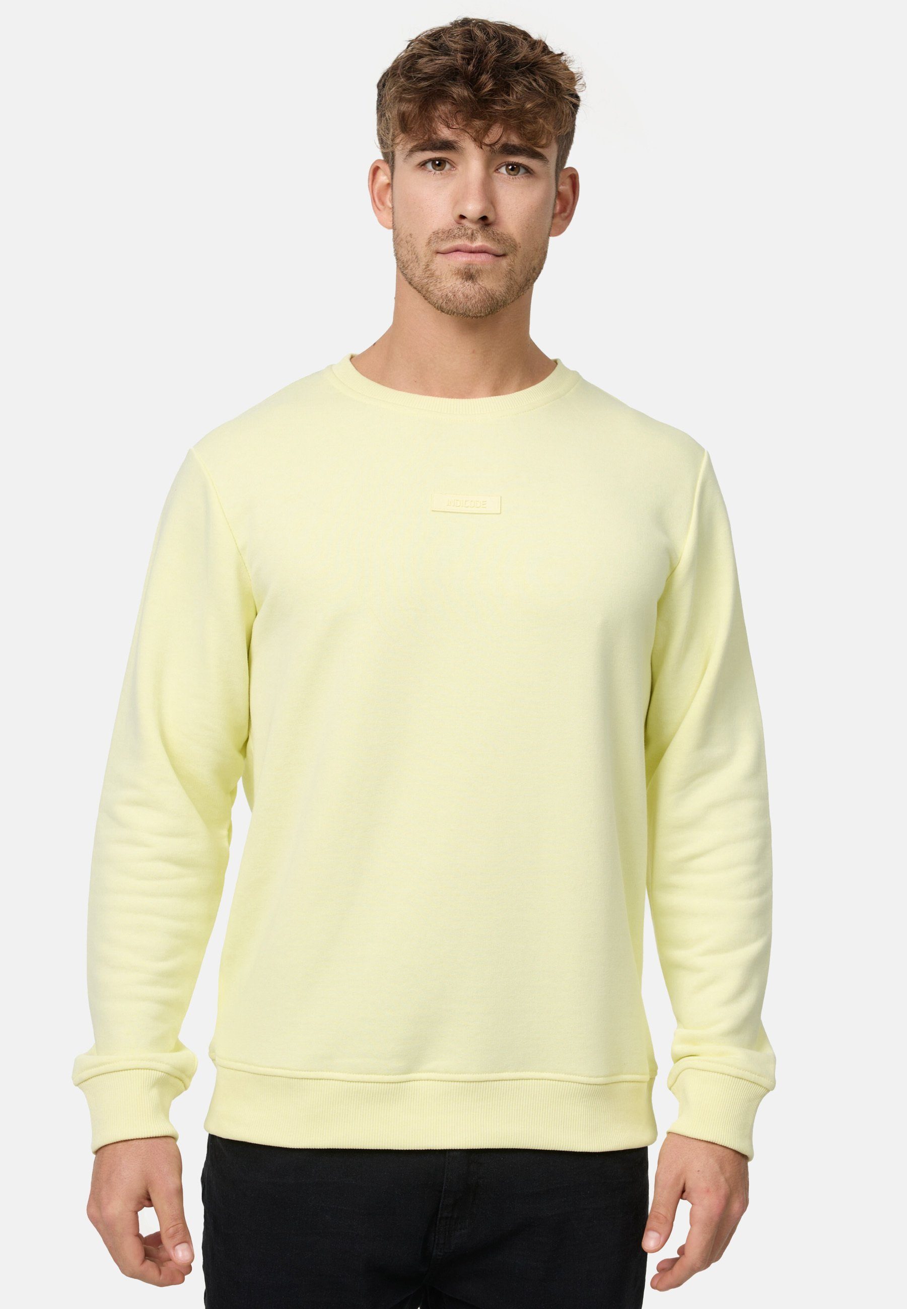 Indicode Sweater Baxter Young Wheat