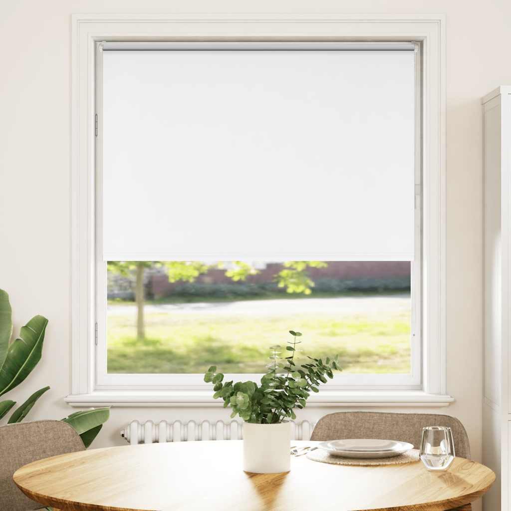 Rollo Verdunkelungsrollo Weiß 105x150cm Stoffbreite 100,7cm günstig online kaufen