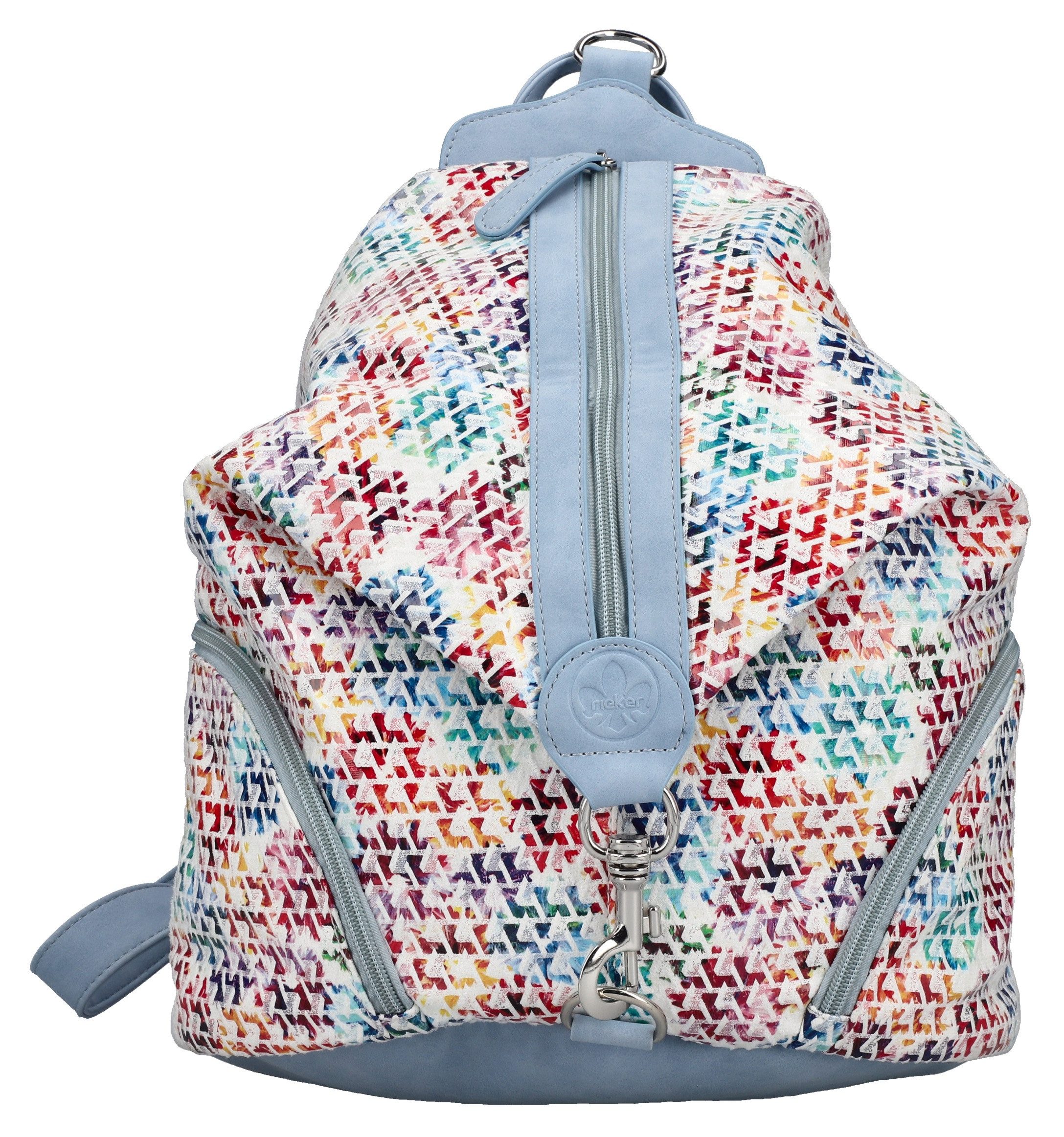 Rieker Cityrucksack, Damen Rucksack, Freizeitrucksack in bunter Optik günstig online kaufen