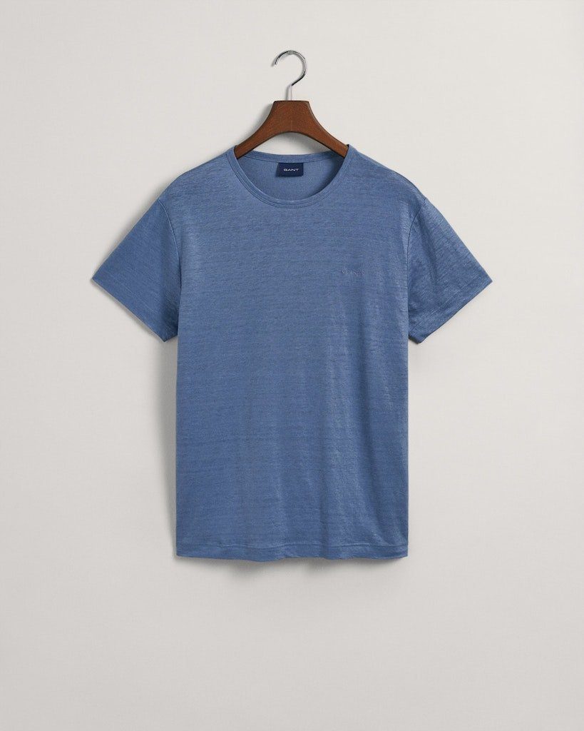Gant T-Shirt GANT / He.T-Shirt / LINEN REGULAR T-SHIRT 464 SALTY SEA
