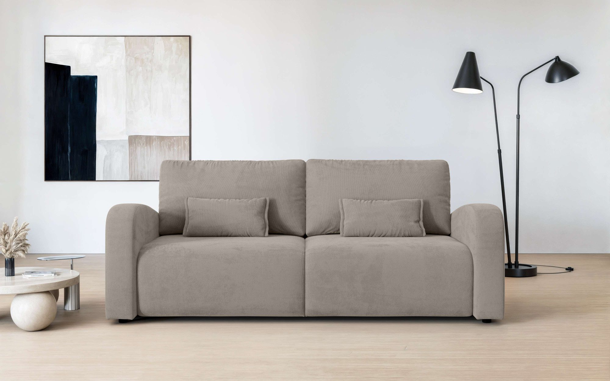 OTTO home 3-Sitzer JIGGS wahlweise Schlafsofa günstig online kaufen