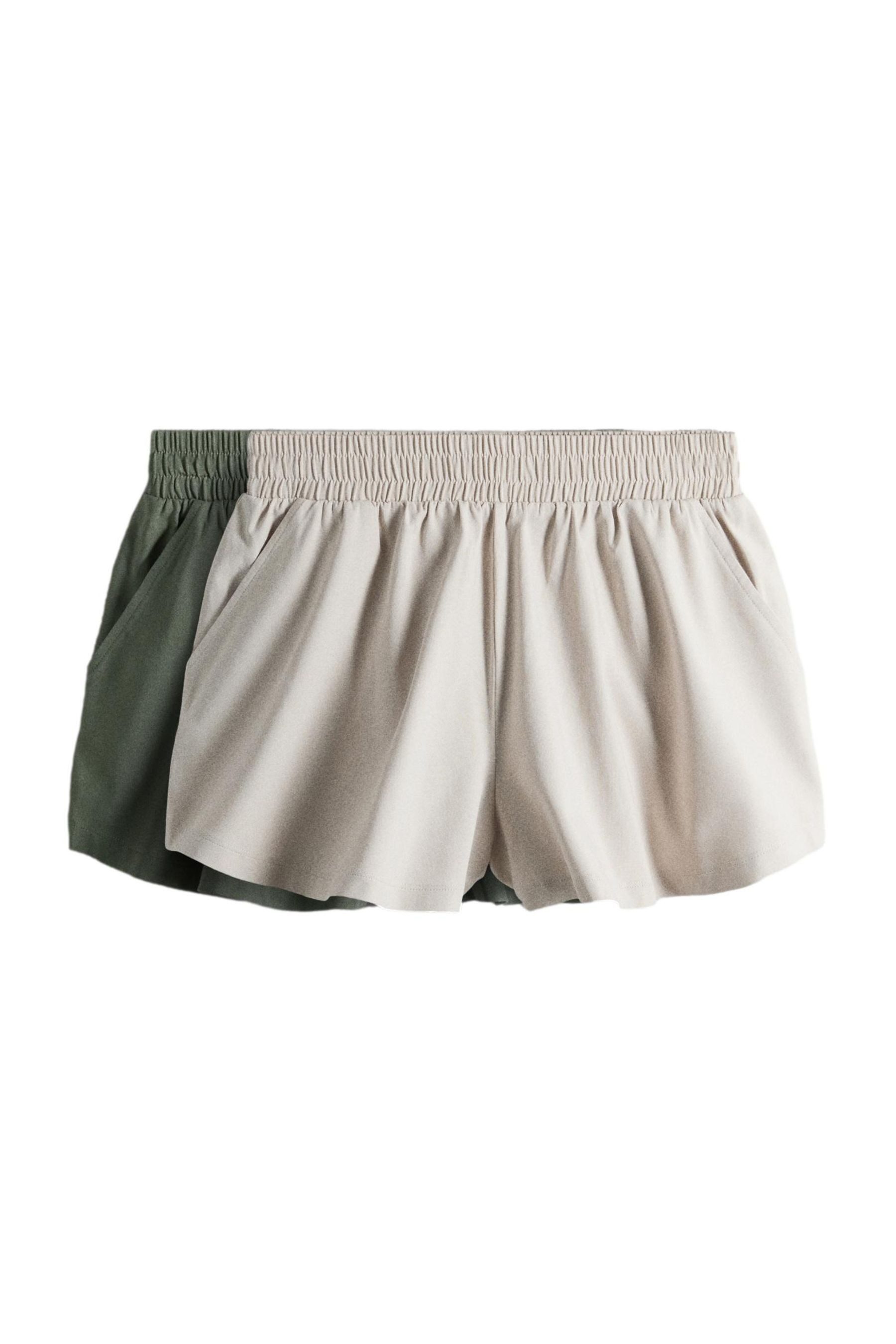 The Set Shorts The Set fließende Shorts, 2er-Pack (2-tlg)
