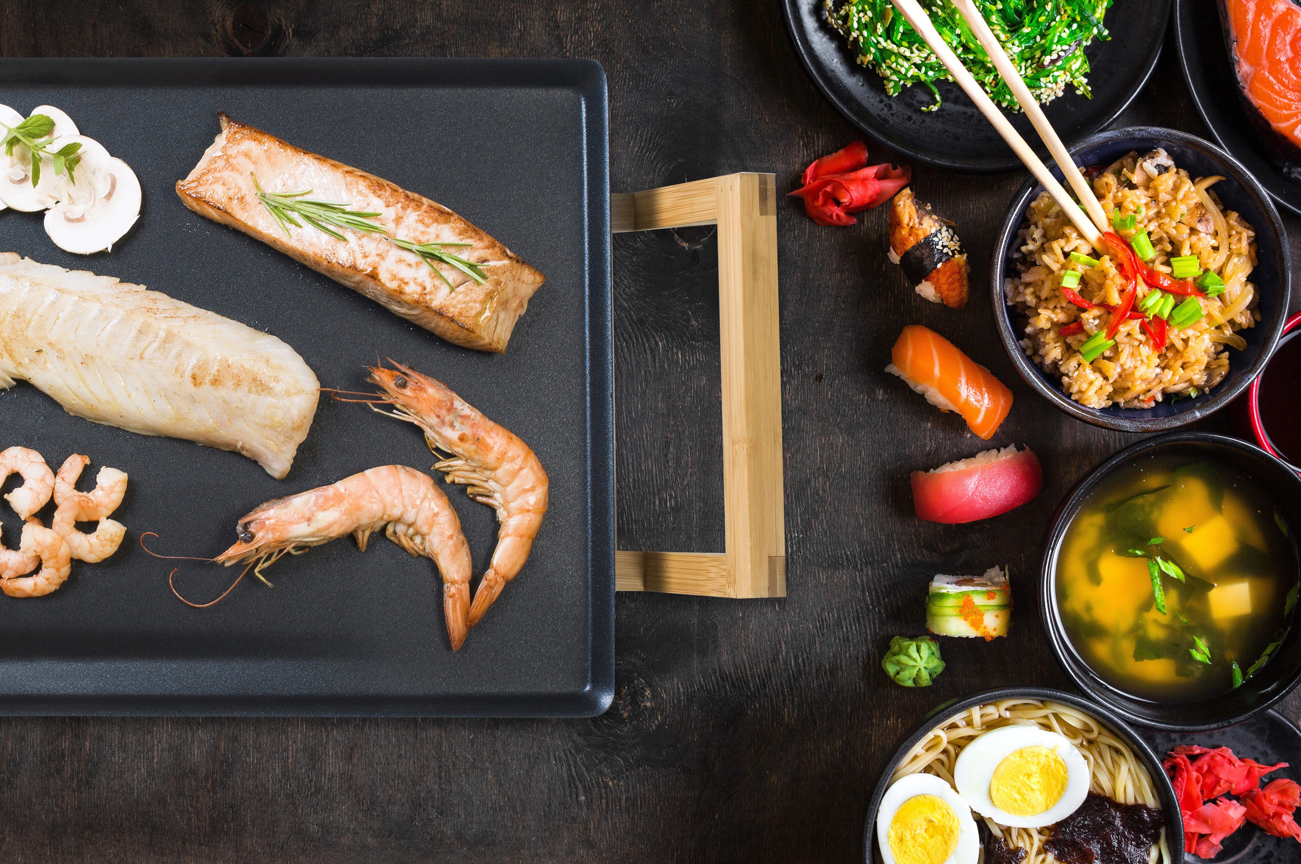 bestron Teppanyakigrill ABP605BB, 2000 W, PFAS-frei, antihaftbeschichtet, für 10 Personen