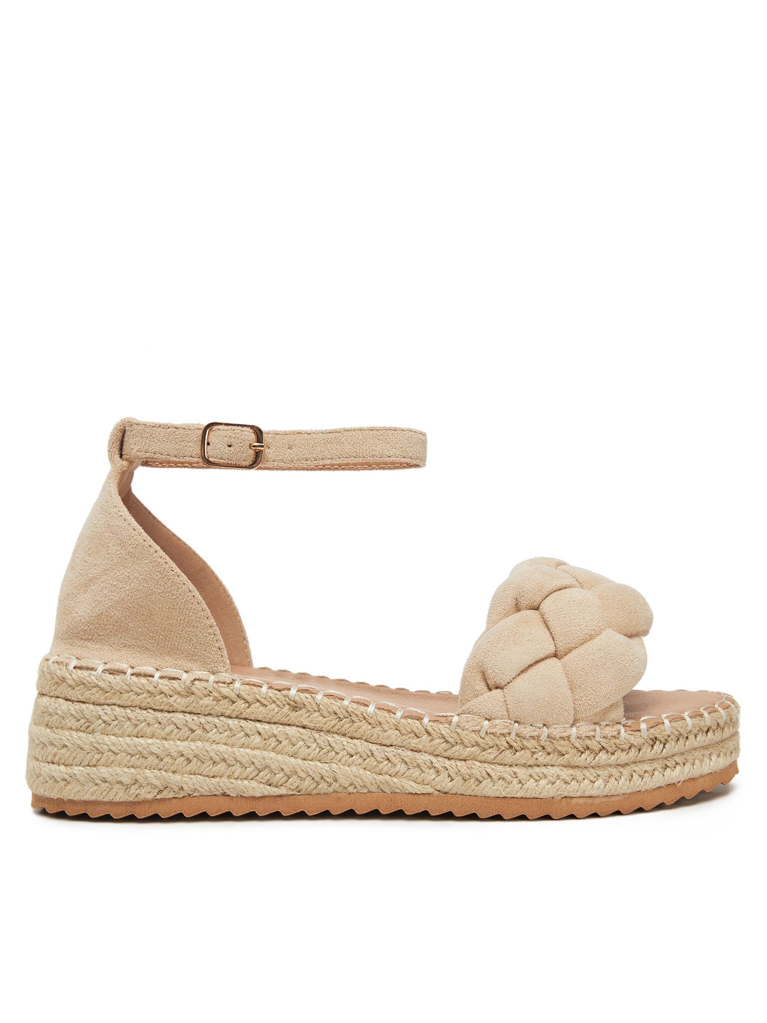 DeeZee Deezee Damen-Espadrilles Beige LE601-59 Espadrille