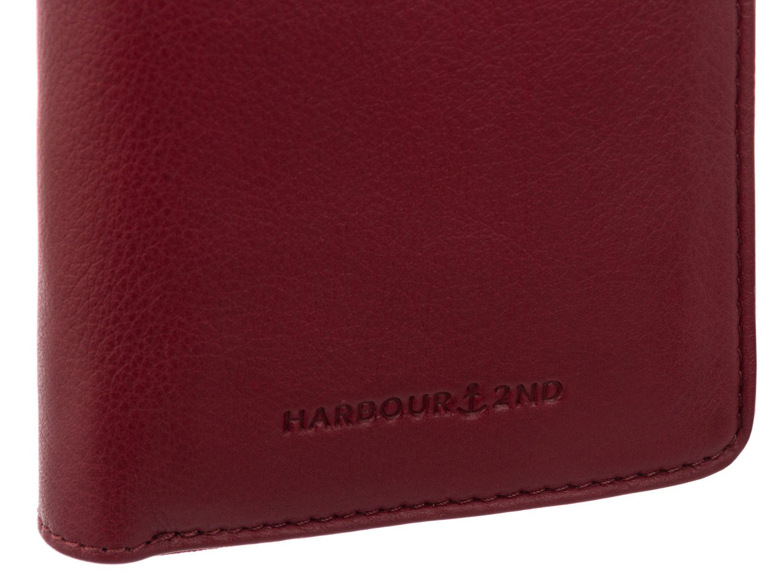 HARBOUR 2nd Schultertasche Pamela Mobilebag-Style Leder Handytasche/Geldbörse (1 Stück, 1-tlg., B/H/T)ca. 11/19,5/3 cm), Leder
