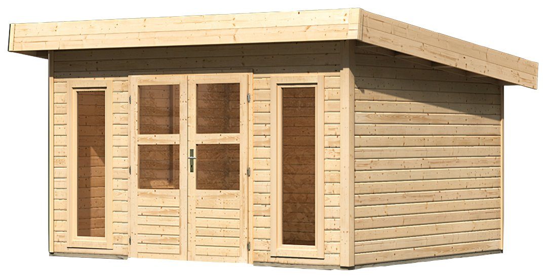 Karibu Gartenhaus Perlsee 4, BxT: 369x360 cm