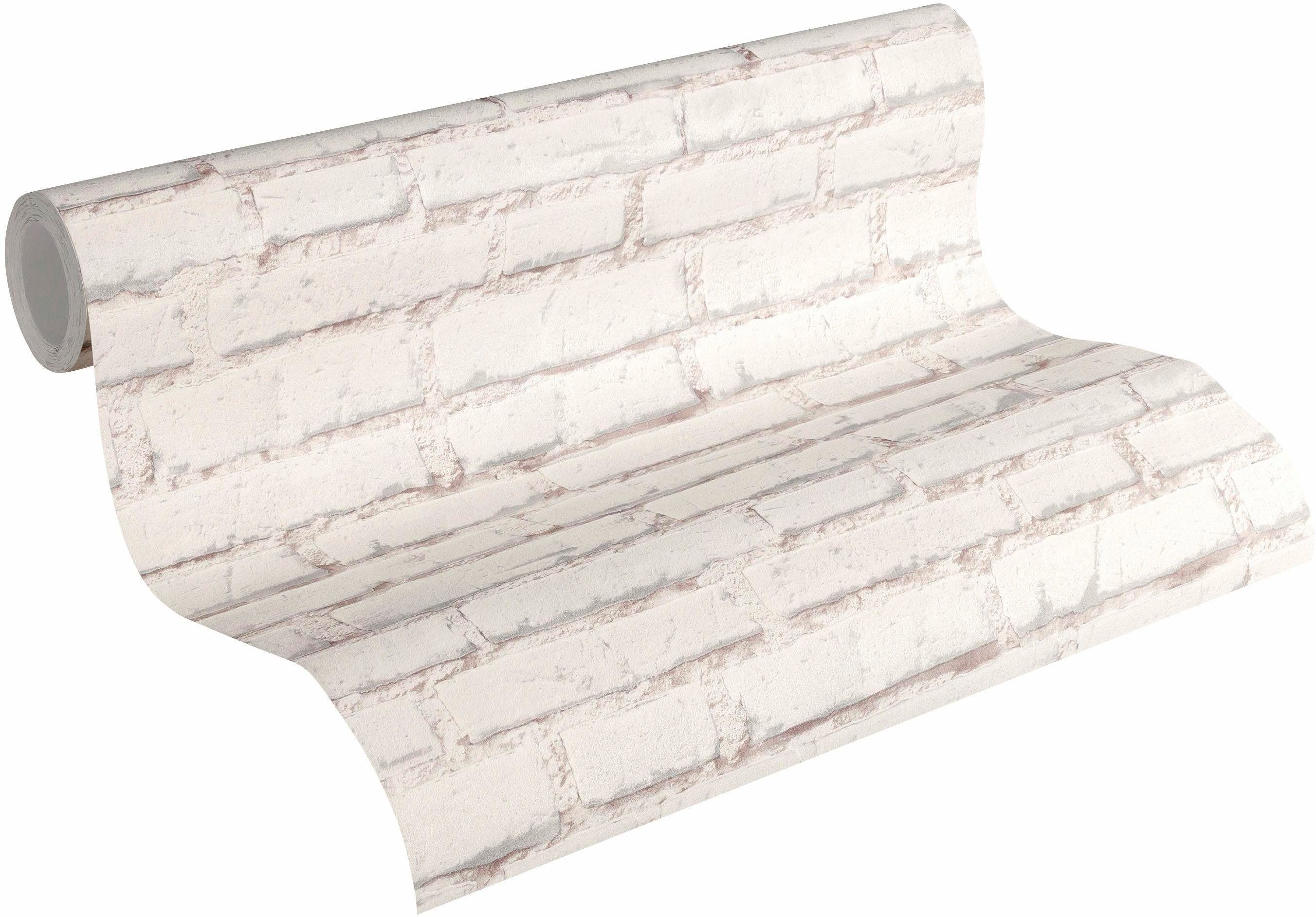 living walls Vliestapete Essentials, strukturiert, Steinoptik, realistisch, urban, (1 St), Uni Tapete Stein Tapeten Wohnzimmer Schlafzimmer Küche Design Optik. Reduzierter Preis € 23,88. Unverbindliche Preisempfehlung € 40,95, (€ 4,48 pro 1 qm)