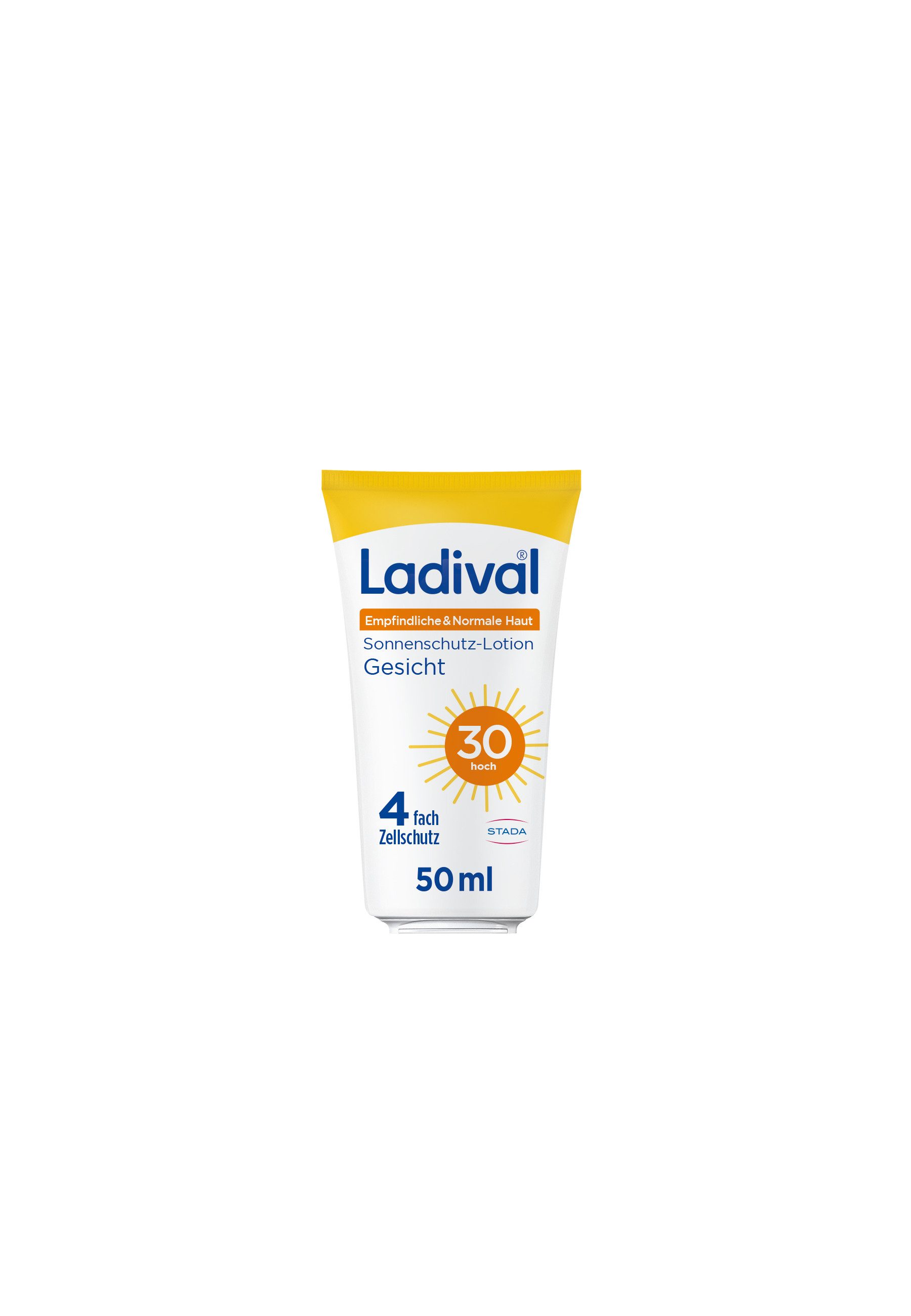 Ladival Sonnenschutzlotion Empfindliche & Normale Haut Sonnenschutz-Lotion Gesicht, Sonnencreme, feuchtigkeitsspendend mit Hyaluronsäure & LSF 30