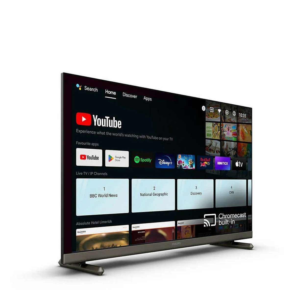 Philips Philips 32HFL4518/12 Gästefernseher 32" HD 250 cd/m² Smart-TV Schwarz LED-Monitor
