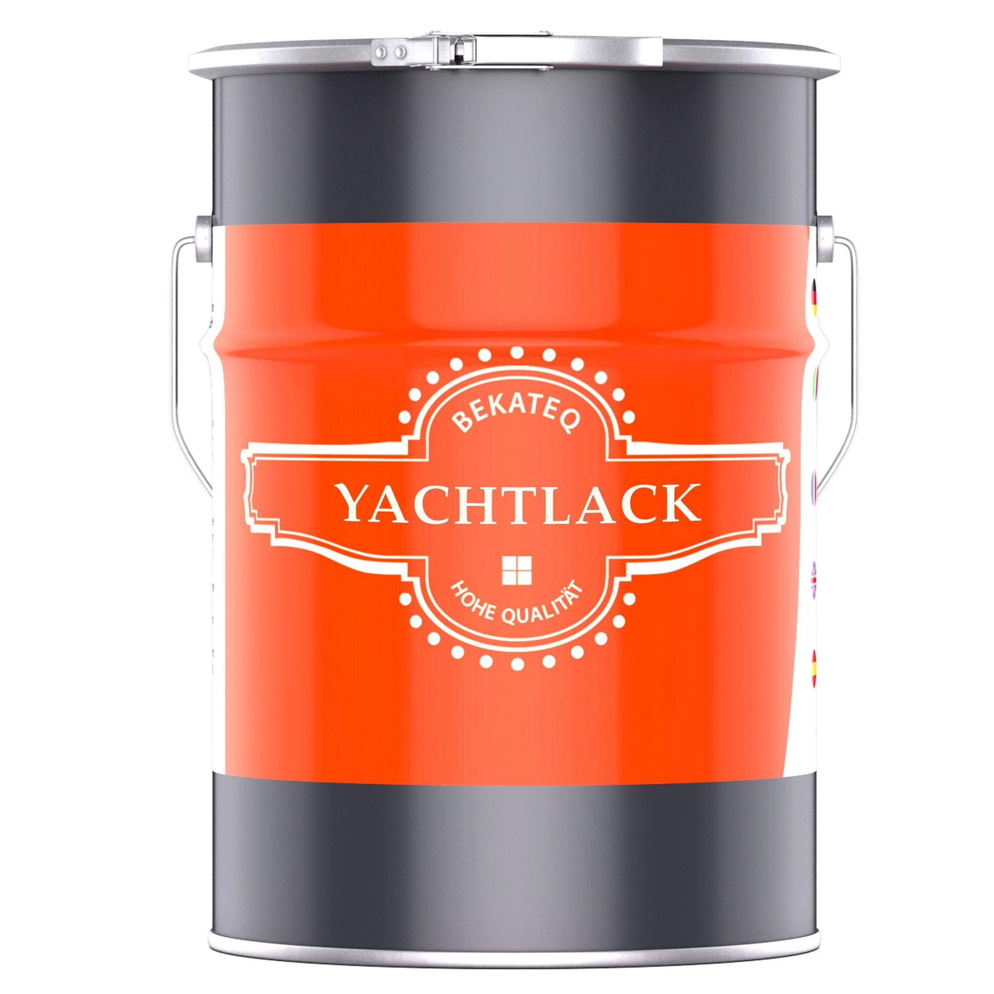 BEKATEQ Lack LS-100 Yachtlack, Hochbelastbar, wetterbeständig, süß- und seewasserfest