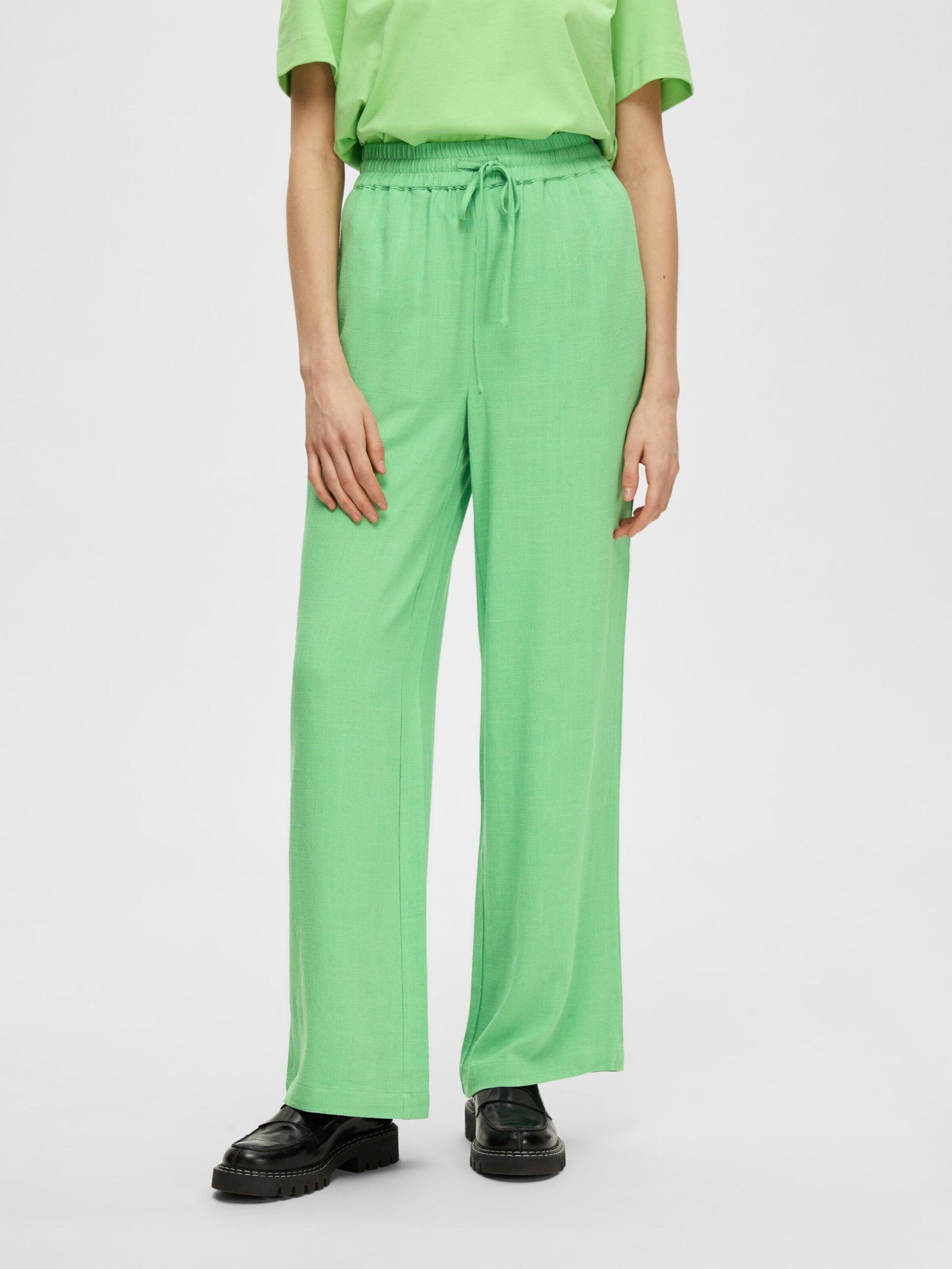 Selected Stoffhose Viva-Gulia (1-tlg) Drapiert/gerafft