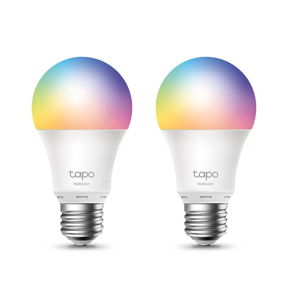 tp-link Tapo L530E 2er Set Smarte Lampe, Smarte Intelligente WLAN-Glühbirne 8,7 W E27-Fassung
