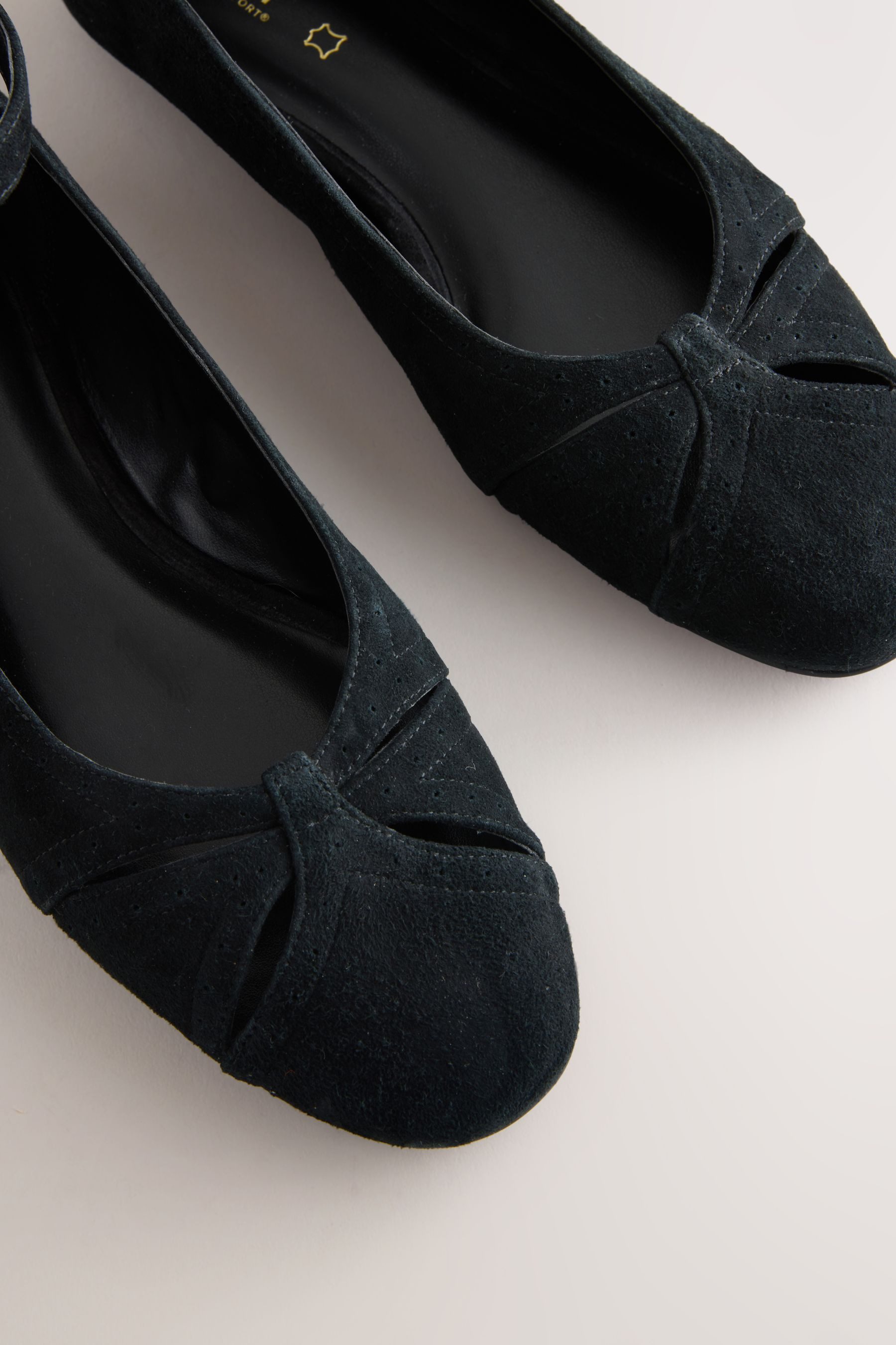 Next Forever Comfort® Leder-Ballerinas, Knöchelriemen Riemchenballerina (1-tlg)