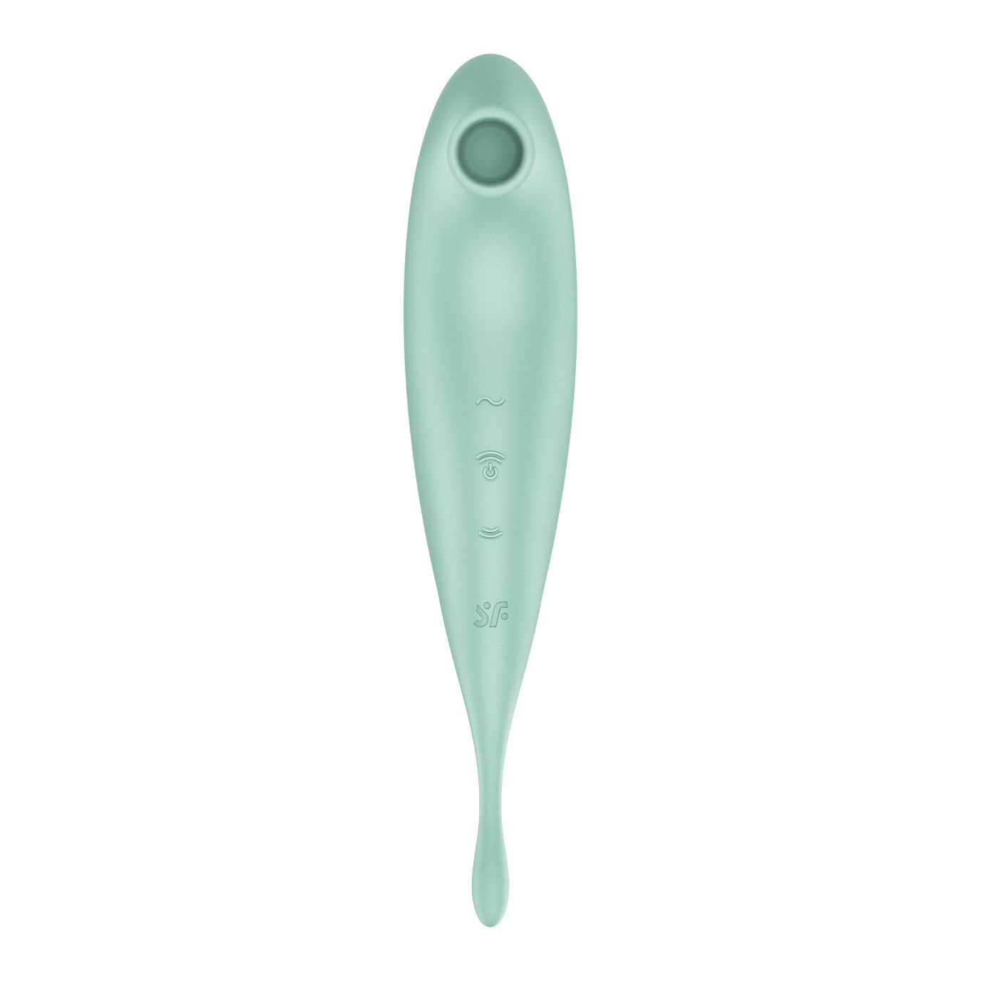 Pro Satisfyer Auflegevibrator, (1-tlg) Connect & Mint Klitoris-Stimulator Satisfyer App"; "Twirling Druckwellen-