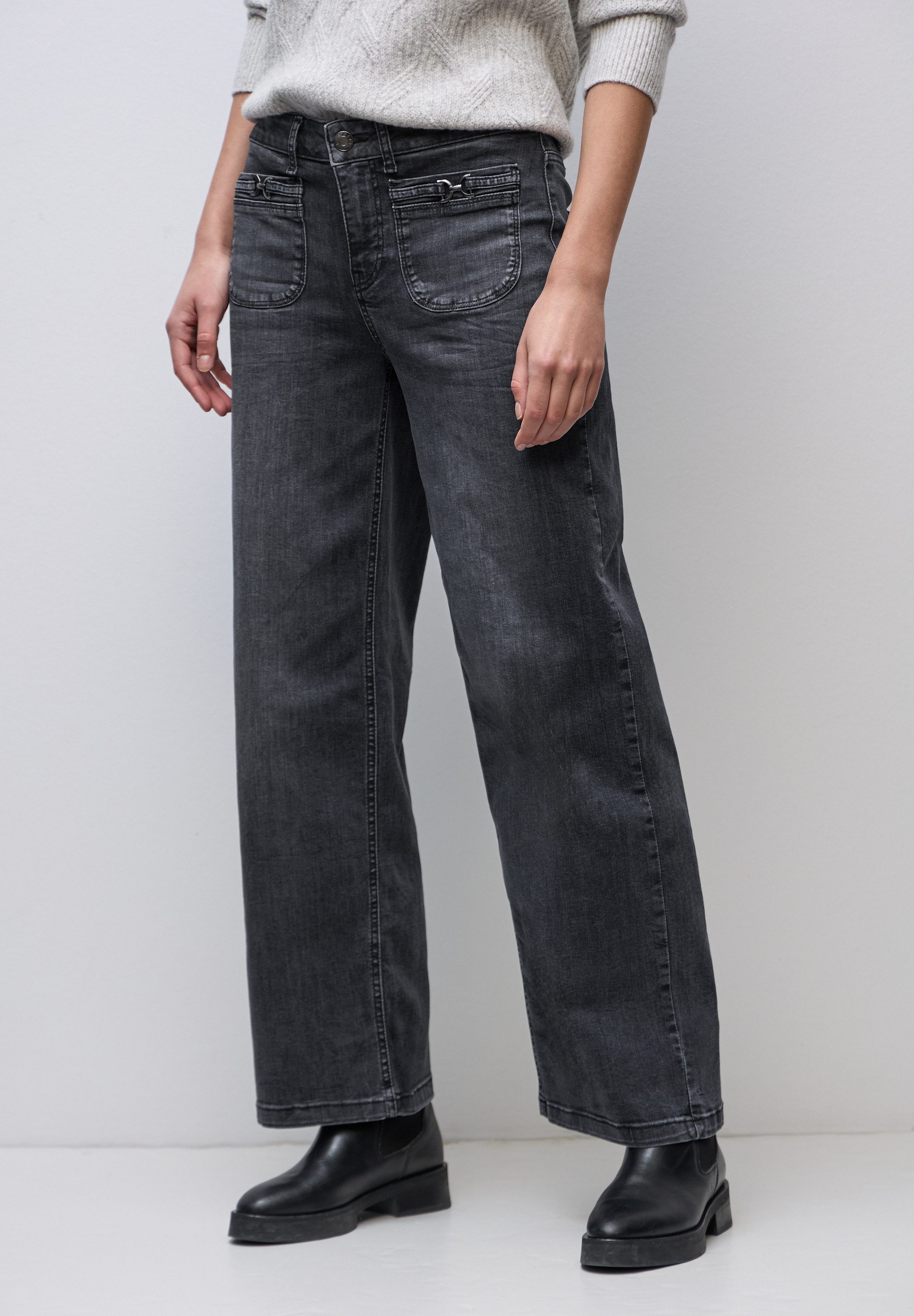STREET ONE Loose-fit-Jeans im Loose Fit günstig online kaufen