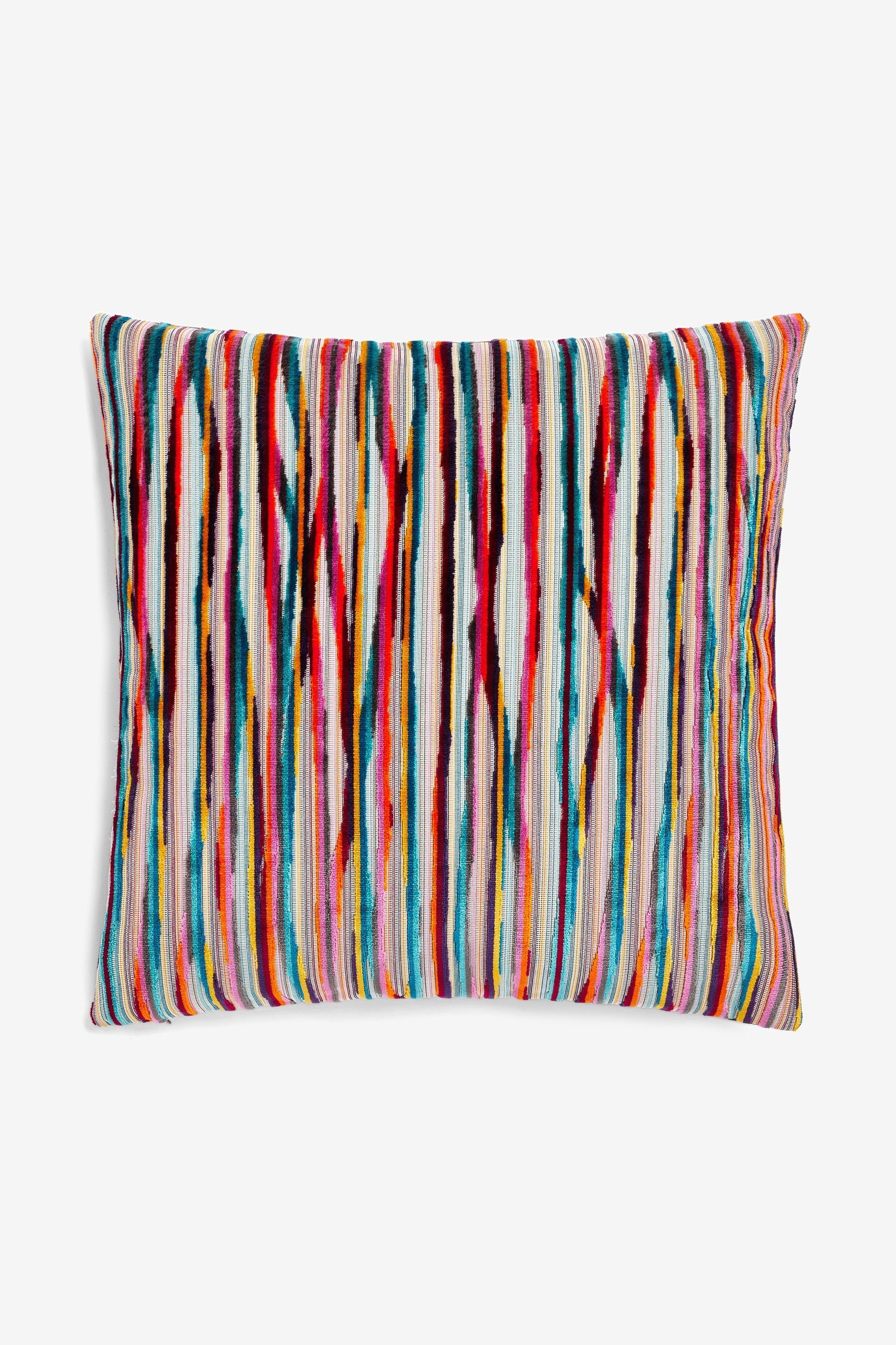 Next Dekokissen Rechteckiges Kissen mit Streifen aus Schnittsamt