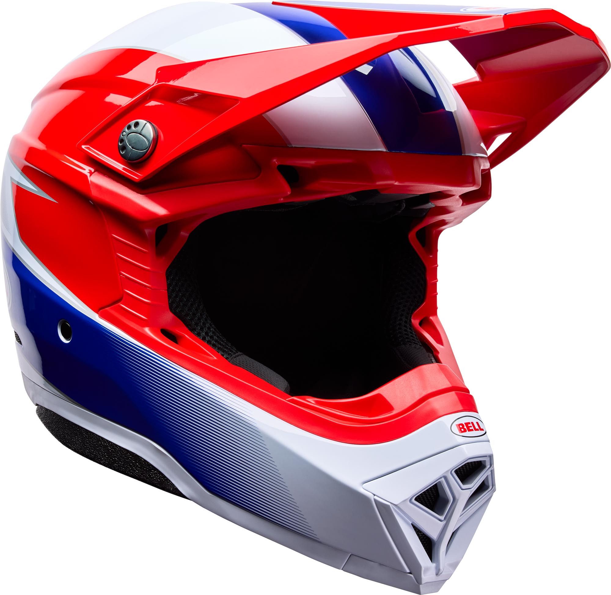 Bell Motocrosshelm Moto-10 MIPS Falcon Motocross Helm, herausnehmbares Innenfutter,belüftet