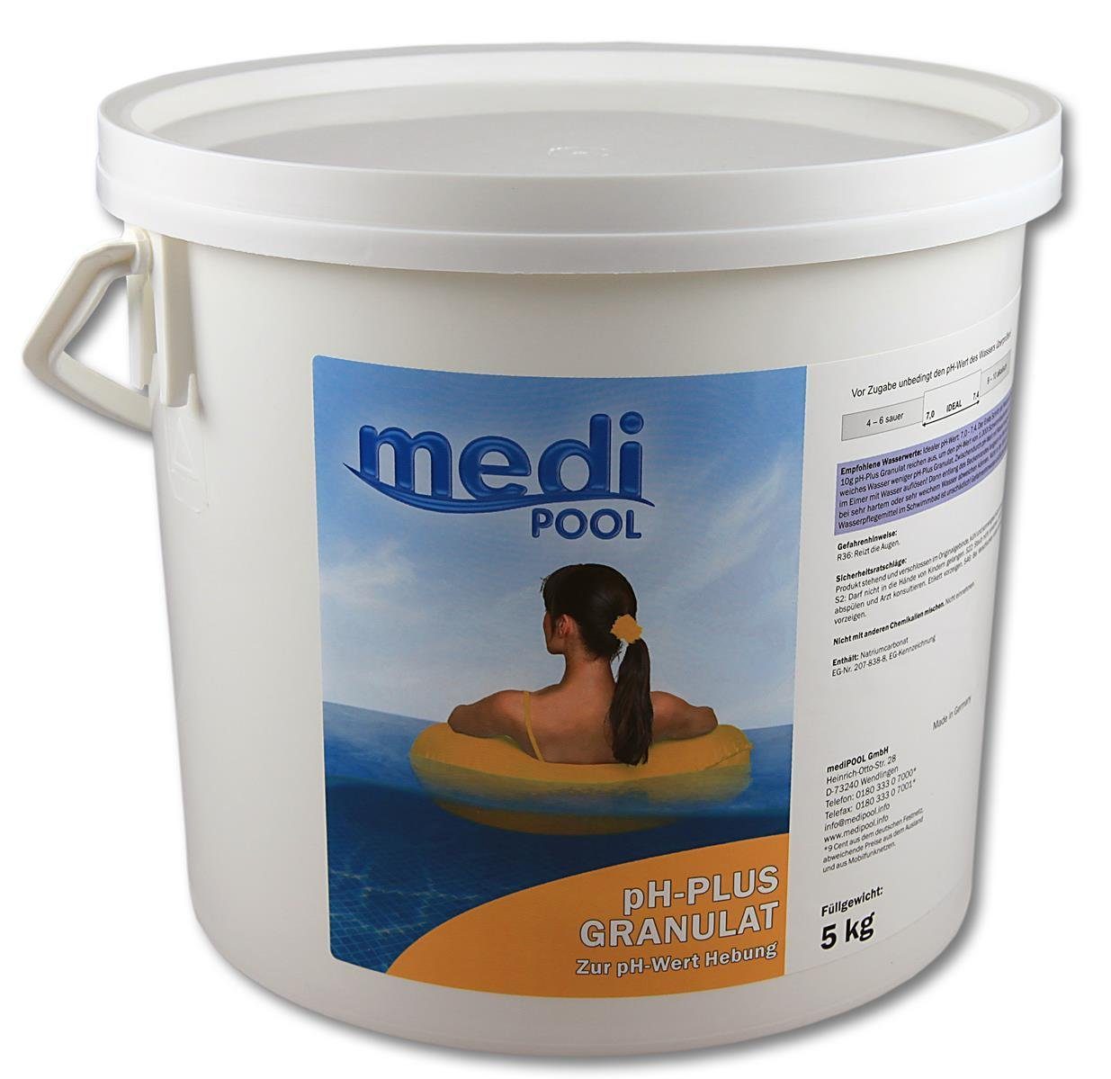 mediPOOL Poolpflege mediPOOL pH-Plus Granulat, (Spar-Set) günstig online kaufen
