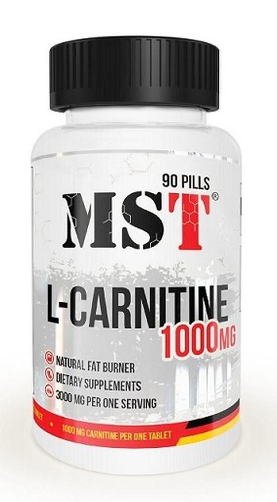 MST Nutrition MST - L-Carnitine 1000 (90 Tabl) Tabletten, 90 St.