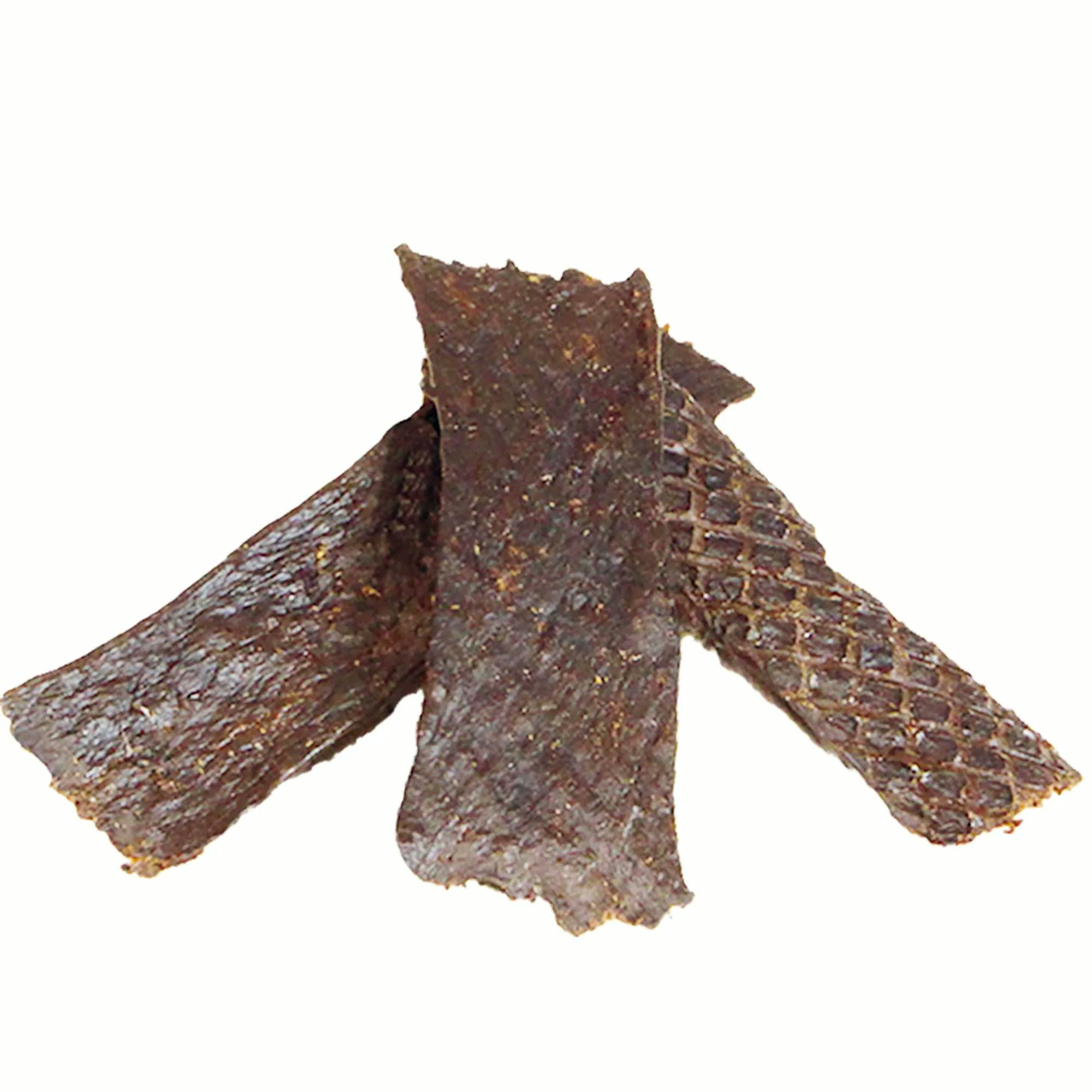 Greenhound PUR Streifen Reh - Zäh, aber weich – leicht teilbar & gut kaubar Reh, Snack für: Hunde, Monoprotein: 100 % Fleisch einer Tierart