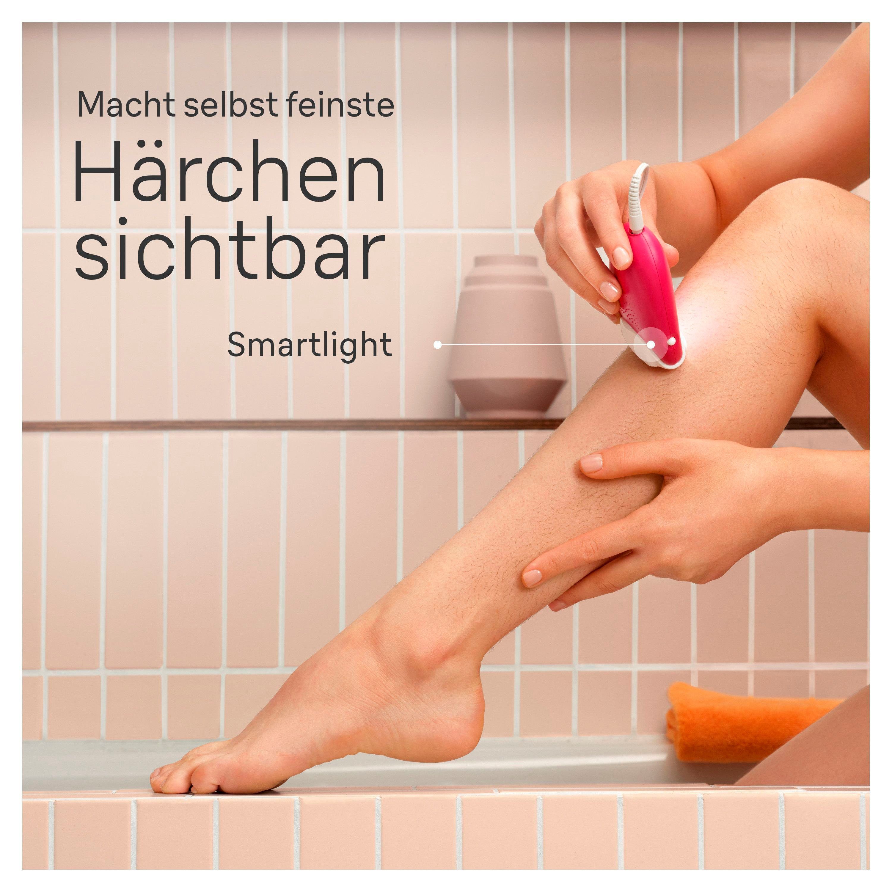 Braun Epilierer Silk-épil 3 3-031, kabelgebundener Epilierer, Rasier- & Trimmeraufsatz