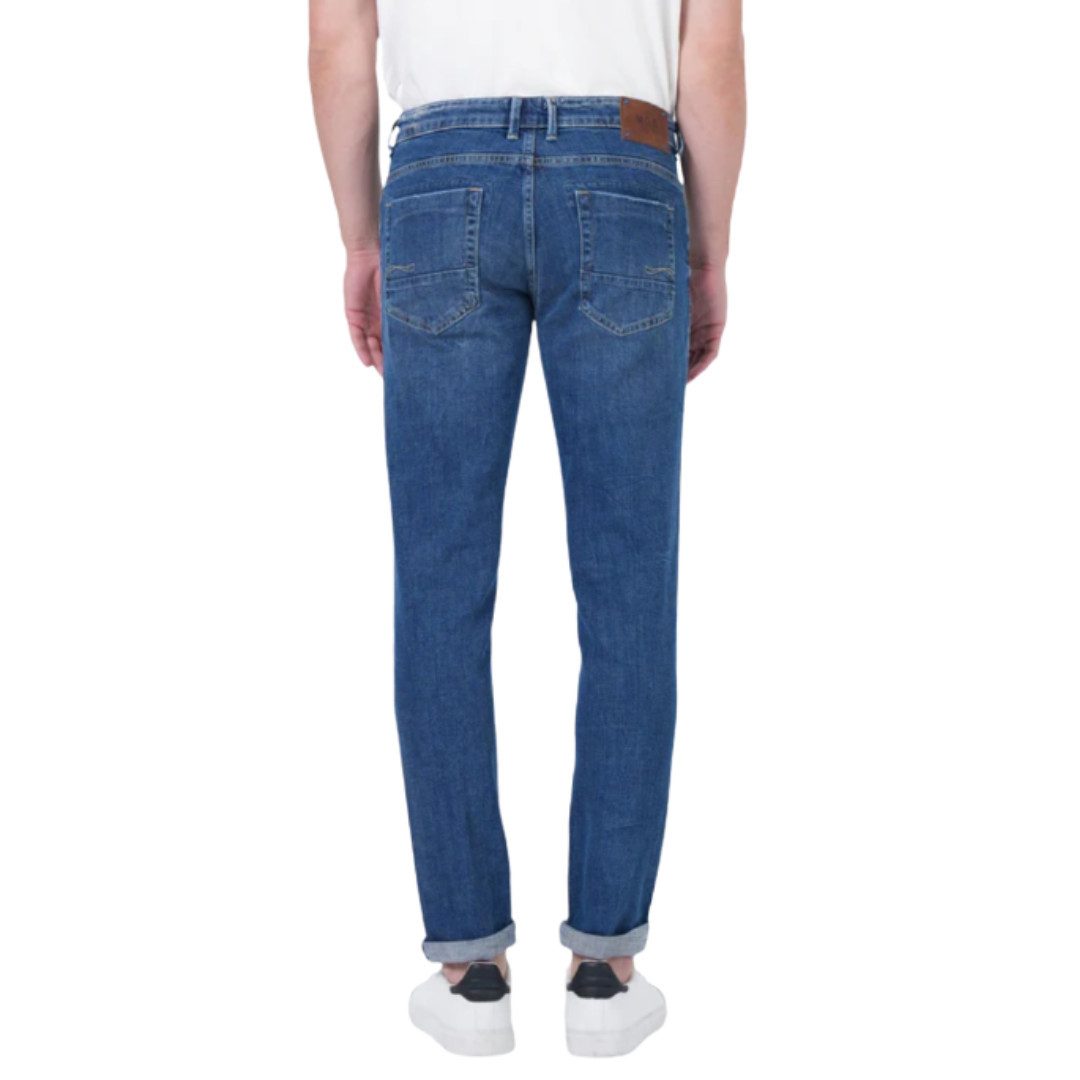 Miracle of Denim Slim-fit-Jeans Marcel Emotion Blue 5-Pocket Style