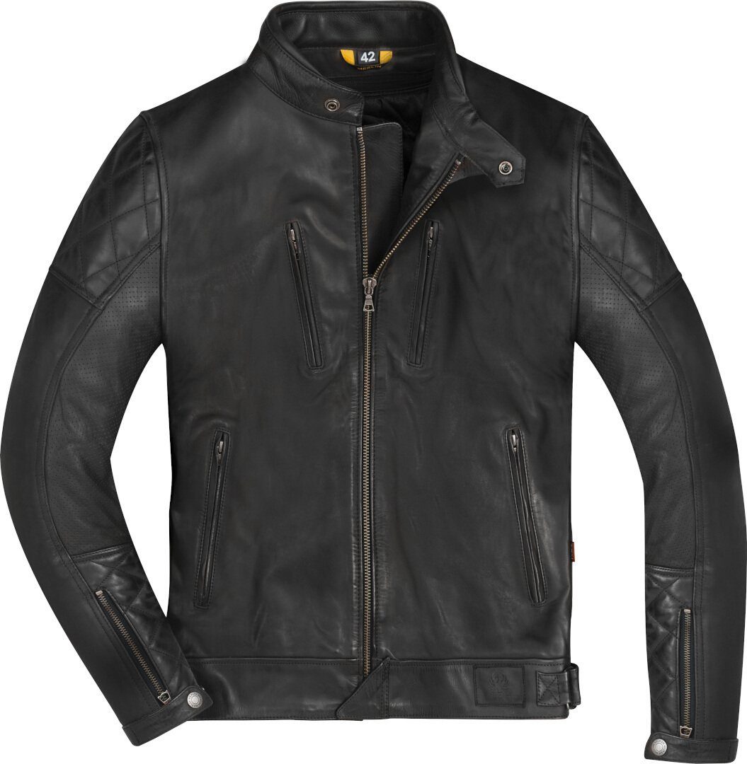 Motorradjacke Merlin Black Lederjacke Wishaw Motorrad D3O