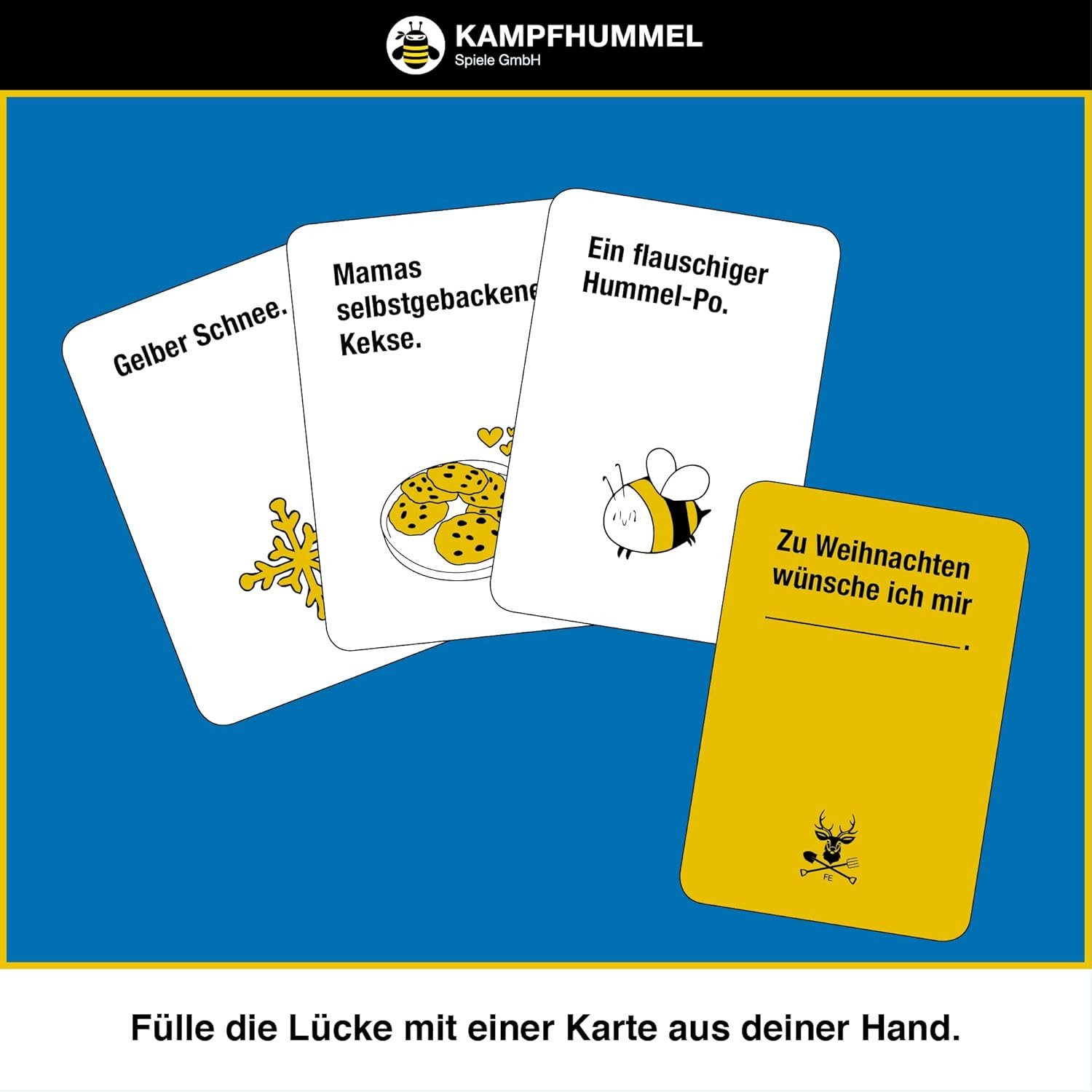 Kampfhummel Spiele Spiel Kampf gegen das Spießertum Familien-Edition, Familienspiel, Gesellschaftsspiel für die ganze Familie, ab 10 Jahre, 3-10 Spieler