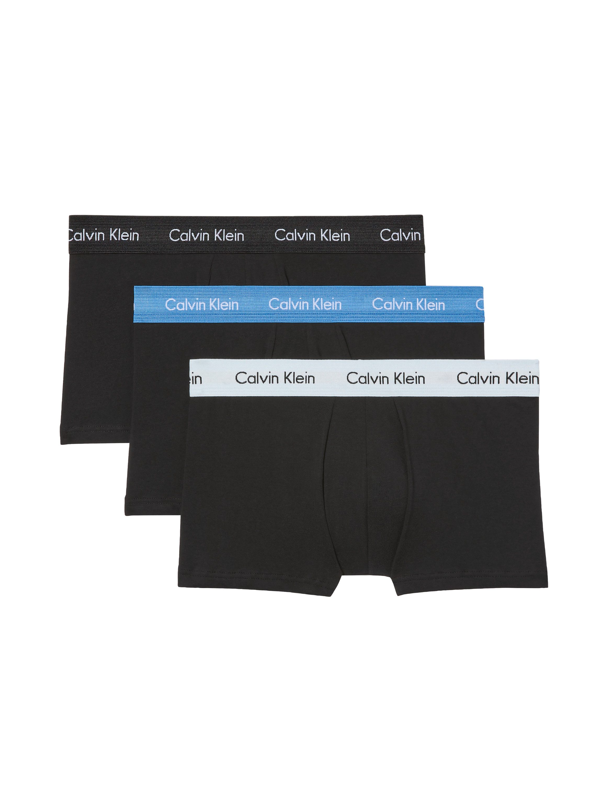 Calvin Klein Underwear Boxershorts Low Rise Trunk 3pk (Packung, 3-St., 3er-Pack) mit Logobündchen