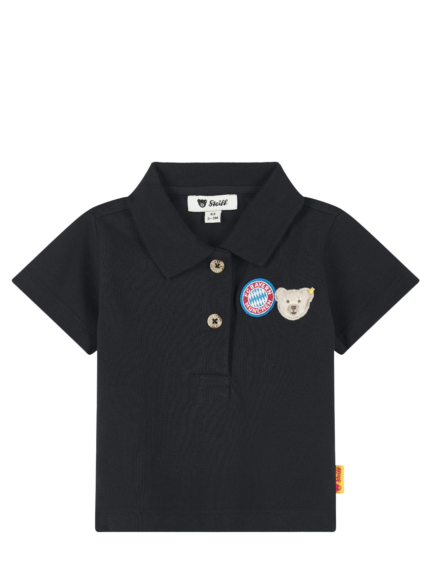 Steiff Poloshirt FC Bayern München, Poloshirt, Baby, Navy