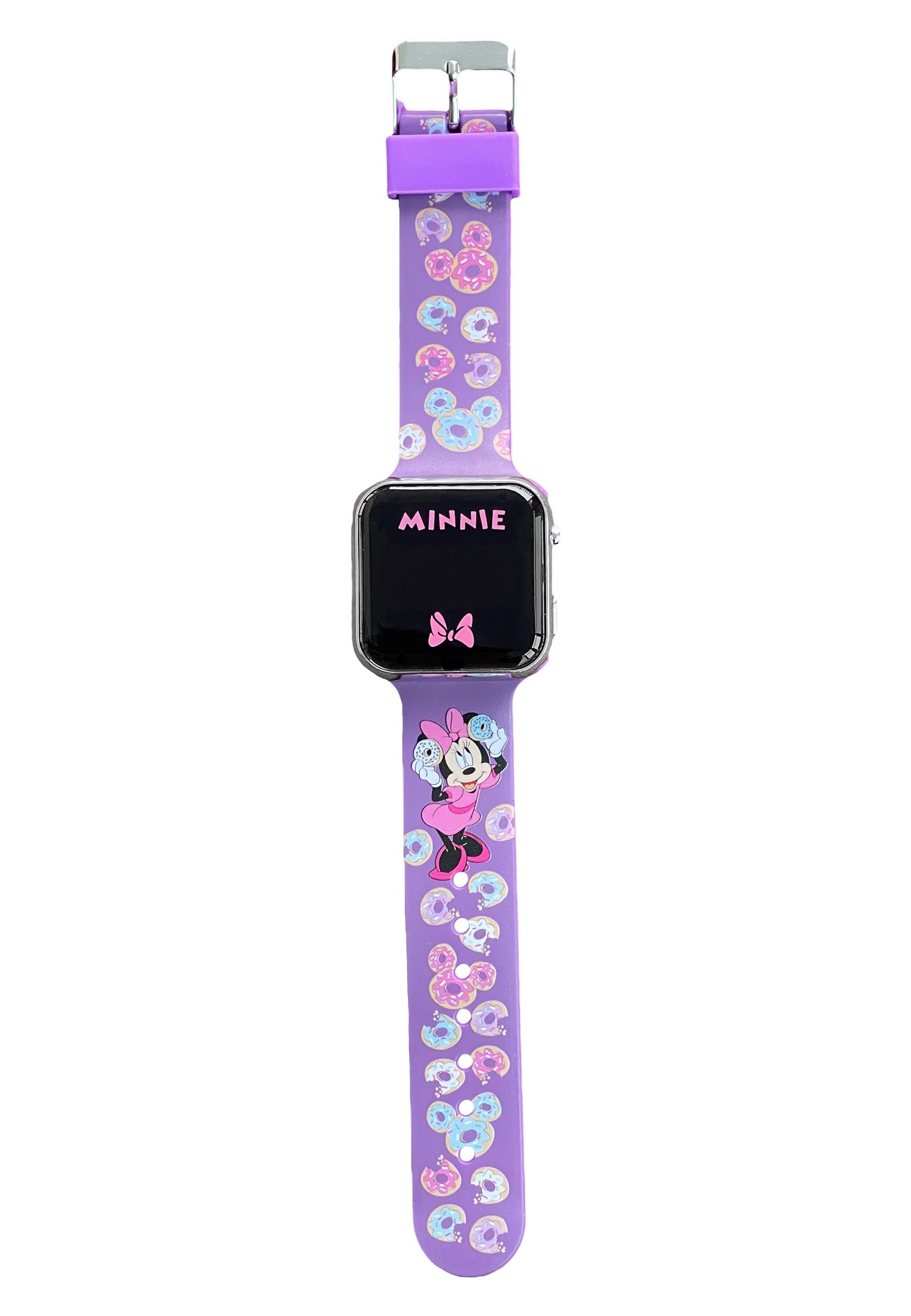 DISNEY Jewelry Digitaluhr Disney Minnie LED Watch, (inkl. Schmuckbox)