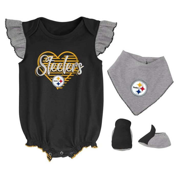 Outerstuff Print-Shirt NFL 3er Set Pittsburgh Steelers