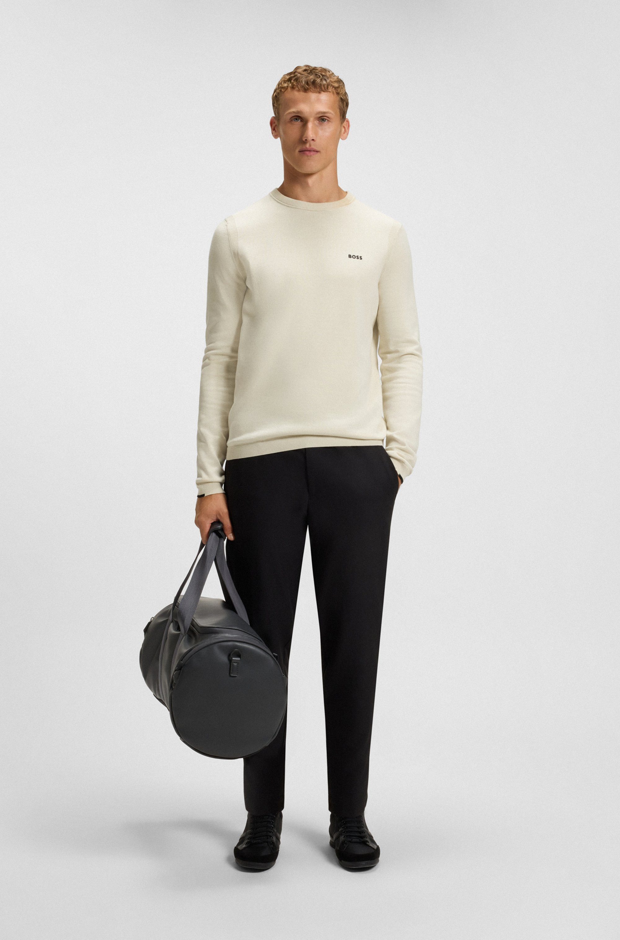 BOSS GREEN Rundhalspullover K Ever-X CN