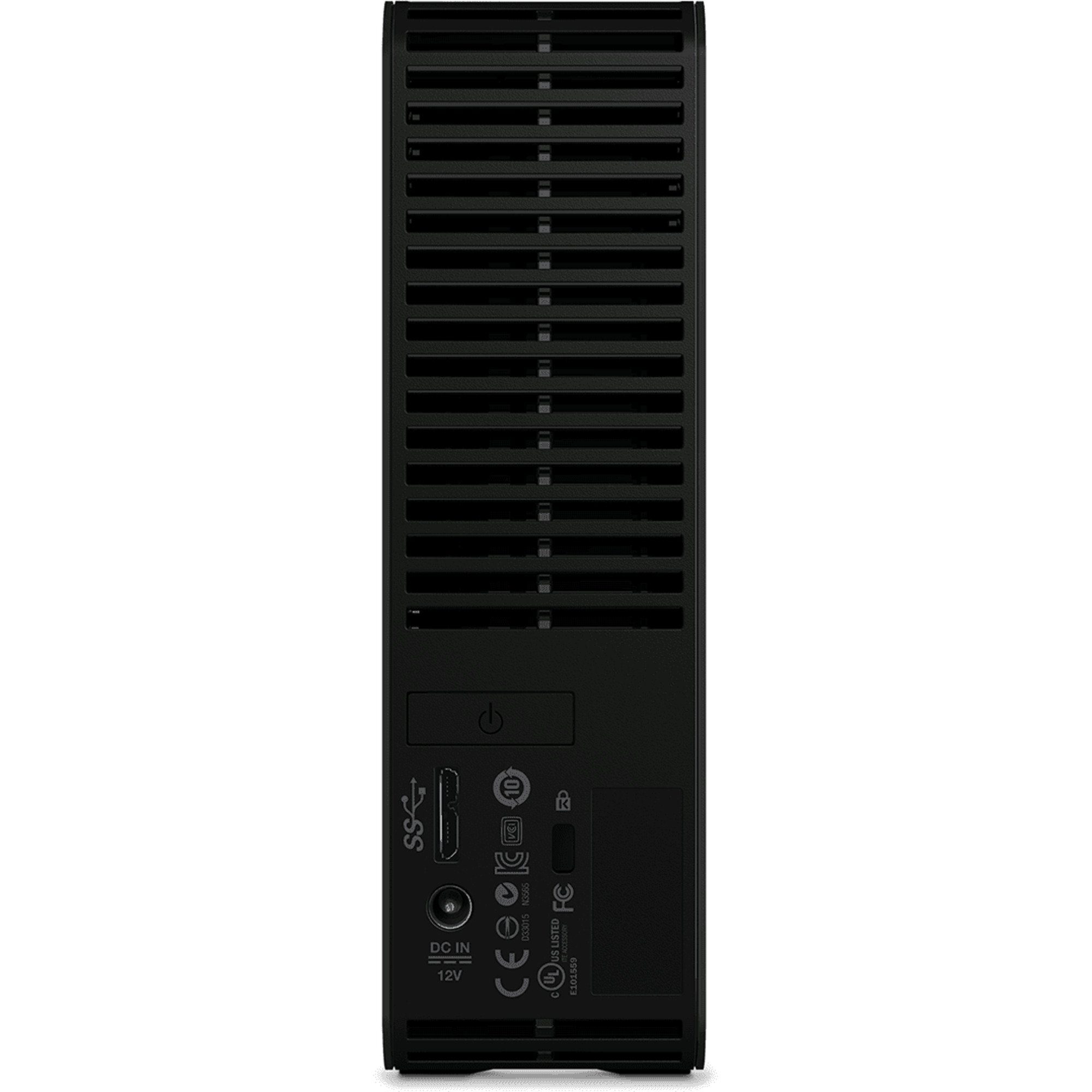Western Digital WD Elements Desktop 10 TB, Festplatte, externe HDD-Festplatte (10 TB) 3.5"