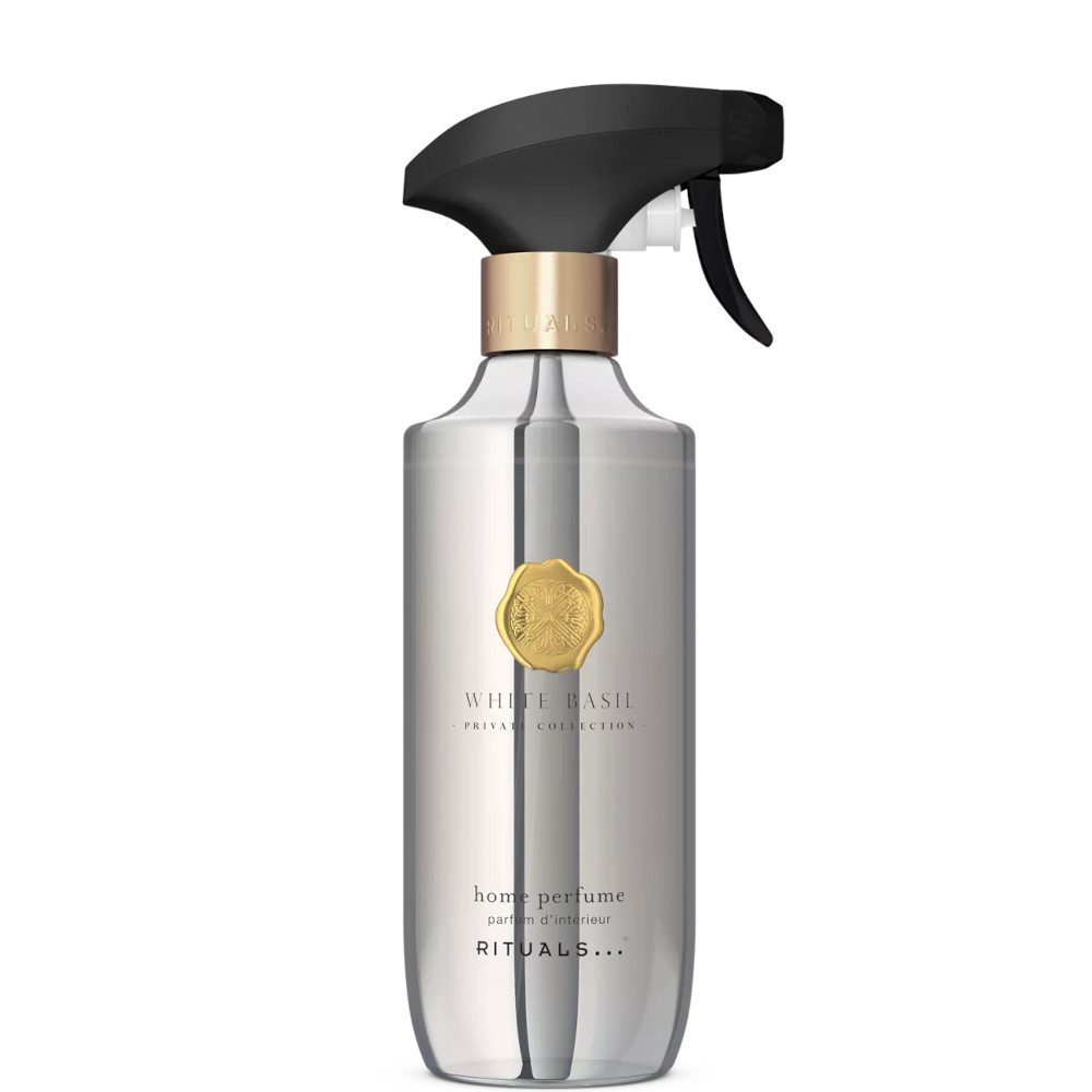 Rituals Raumduft White Basil Home Perfume – 400 ml frischer Kräuter-Raumduft (Frischer Kräuterduft mit Basilikum, Tomatenblatt & Sommerfruchtigkeit, 1-St)