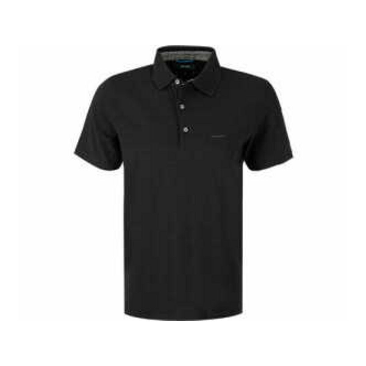 Pierre Cardin Poloshirt schwarz regular fit (1-tlg)