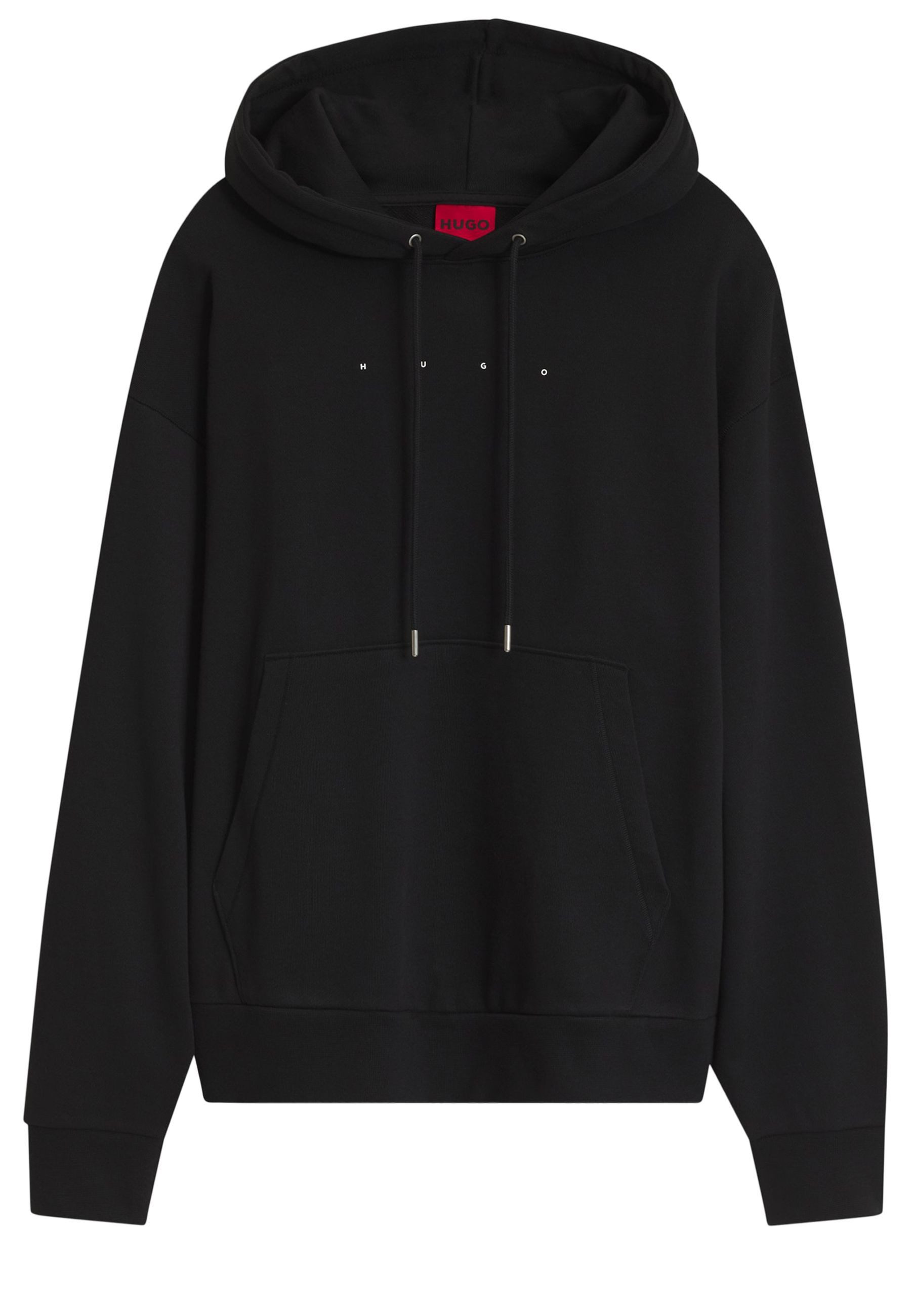 HUGO Hoodie Devrohood mit Print auf der Rückseite (1-tlg)