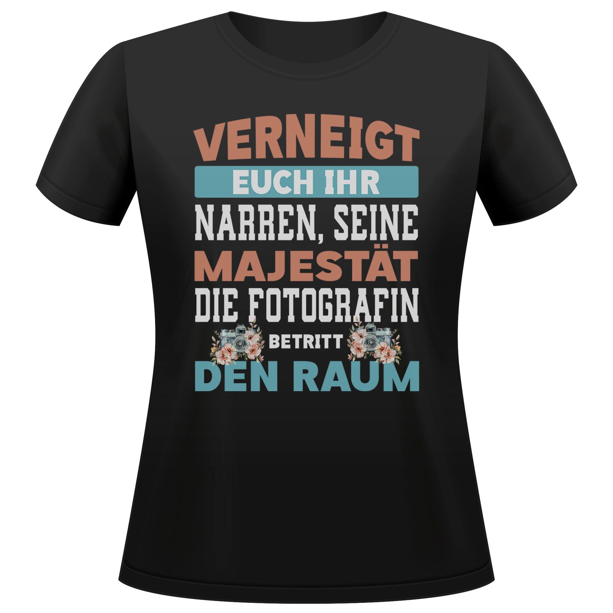 T-Shirt Fotografin Geschenk Frauen Spruch Beruf Ausbildung Studium Abschluss