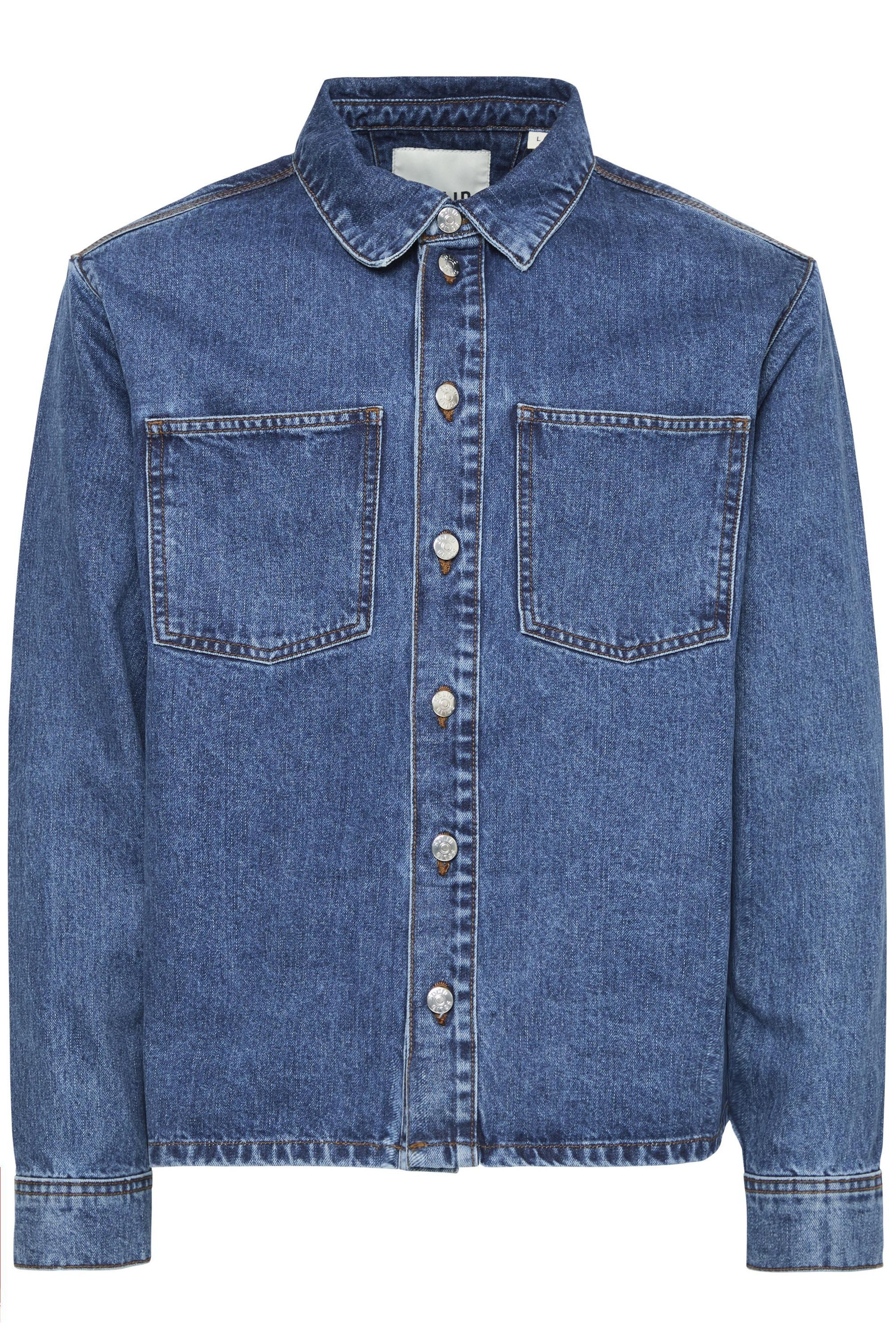 !Solid Jeansjacke SDWilliam Modische Jeansjacke mit lockerem Schnitt