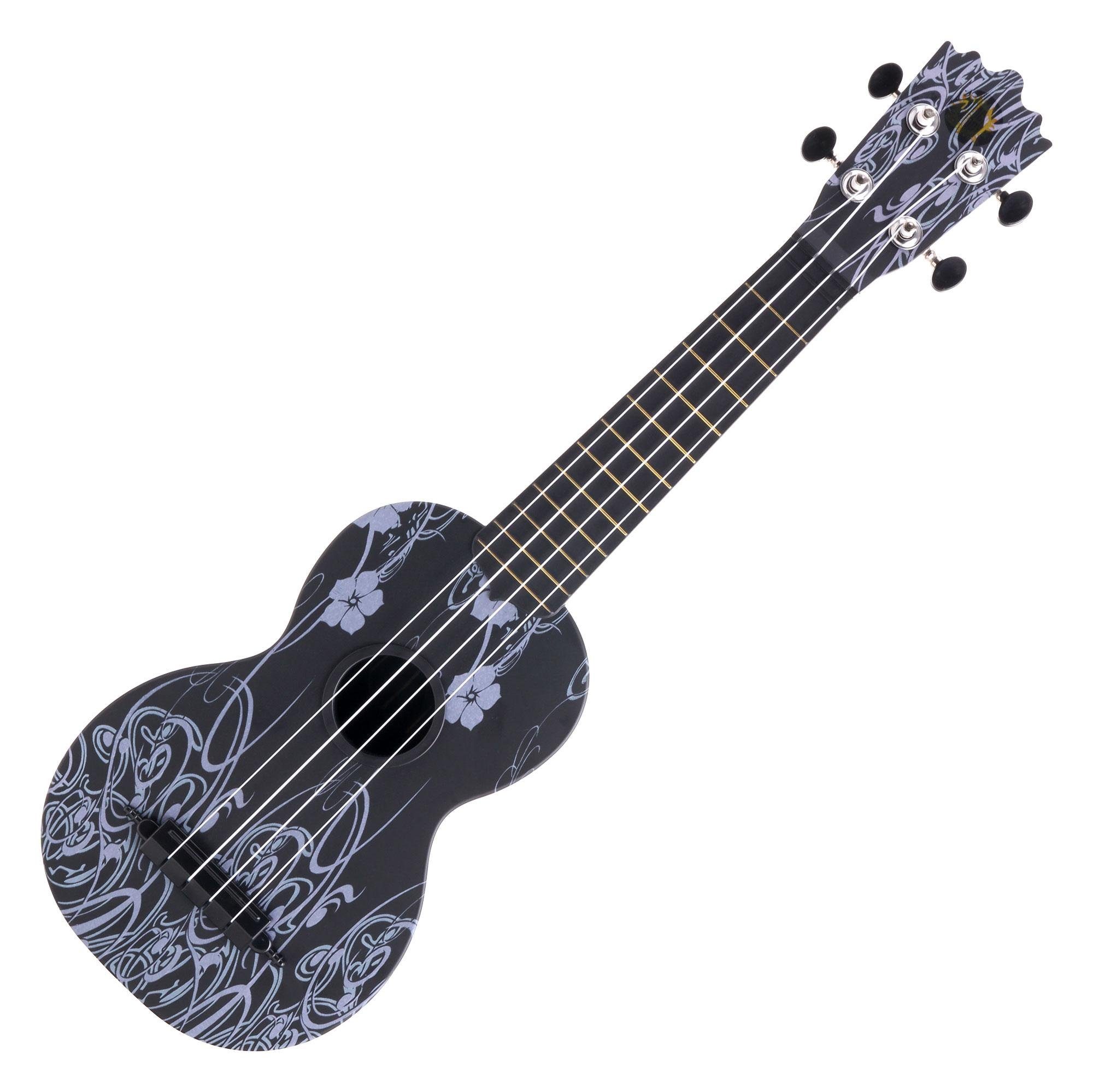 Classic Cantabile Ukulele BeachBuddy aus ABS Material, Sopranukulele, Outdoor & Strand tauglich inkl. Tasche