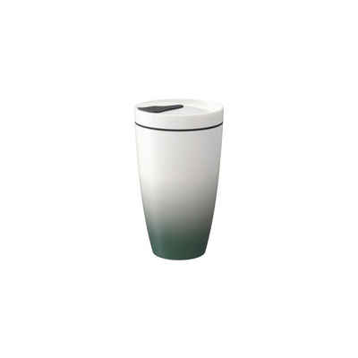 like. by Villeroy & Boch Thermobecher Coffee To Go Kaffeebecher M 350 ml, Porzellan