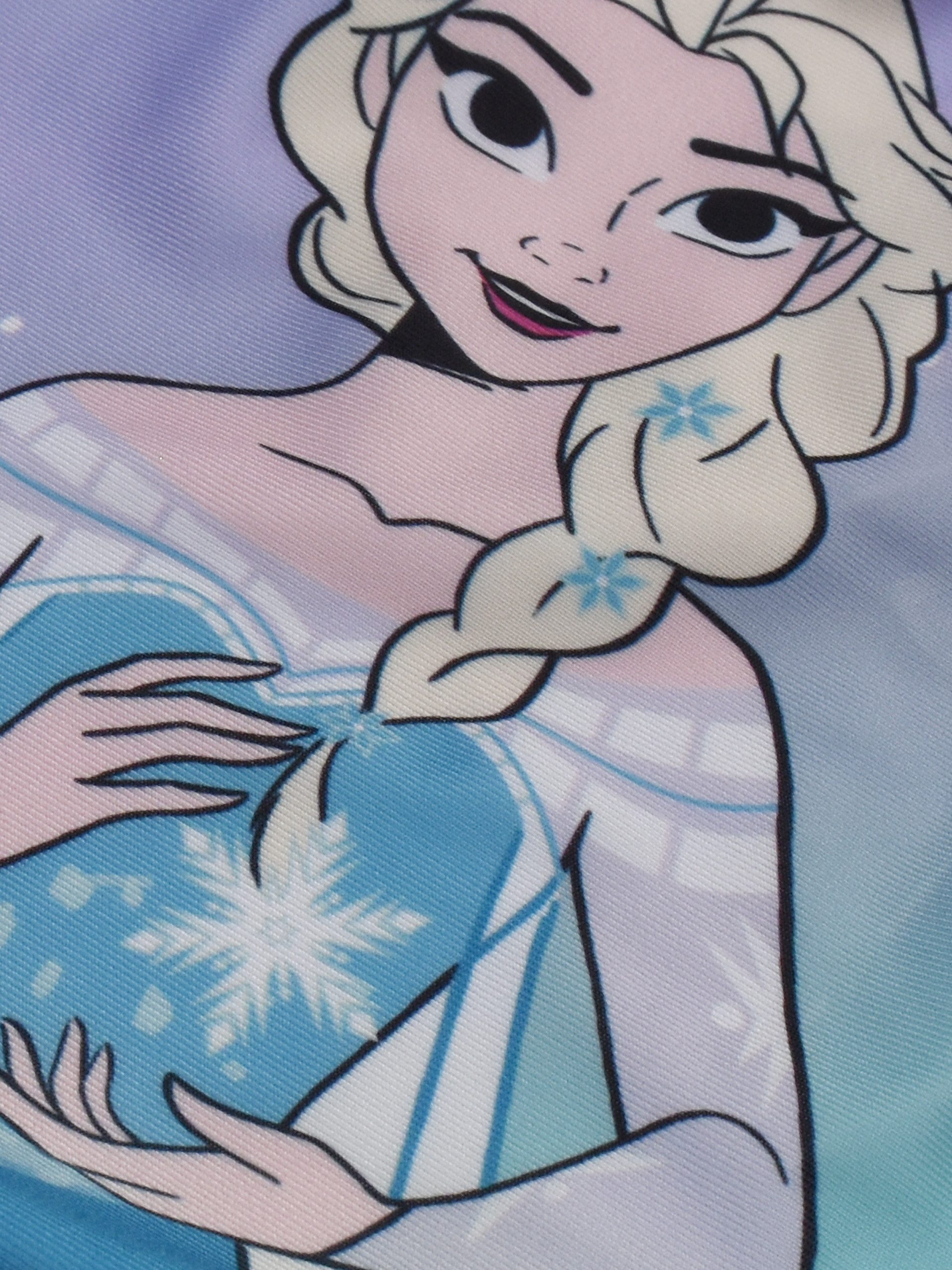 United Labels® Badeanzug Disney Die Eiskönigin Badeanzug mit Rüschen Elsa Frozen Einteiler – Bild 4 von 5