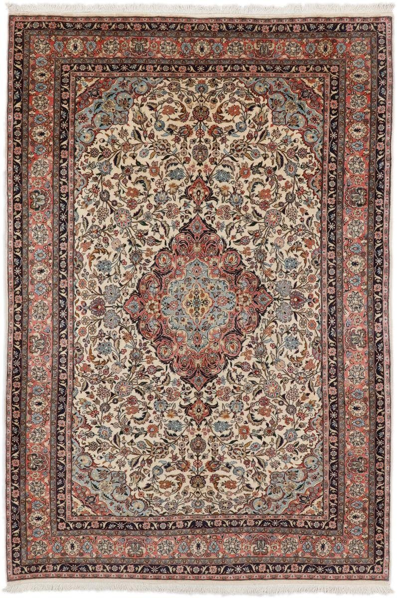 Orientteppich Hamadan Sharbaft 208x311 Handgeknüpfter Orientteppich / Perserteppich, Nain Trading, rechteckig, Höhe: 8 mm