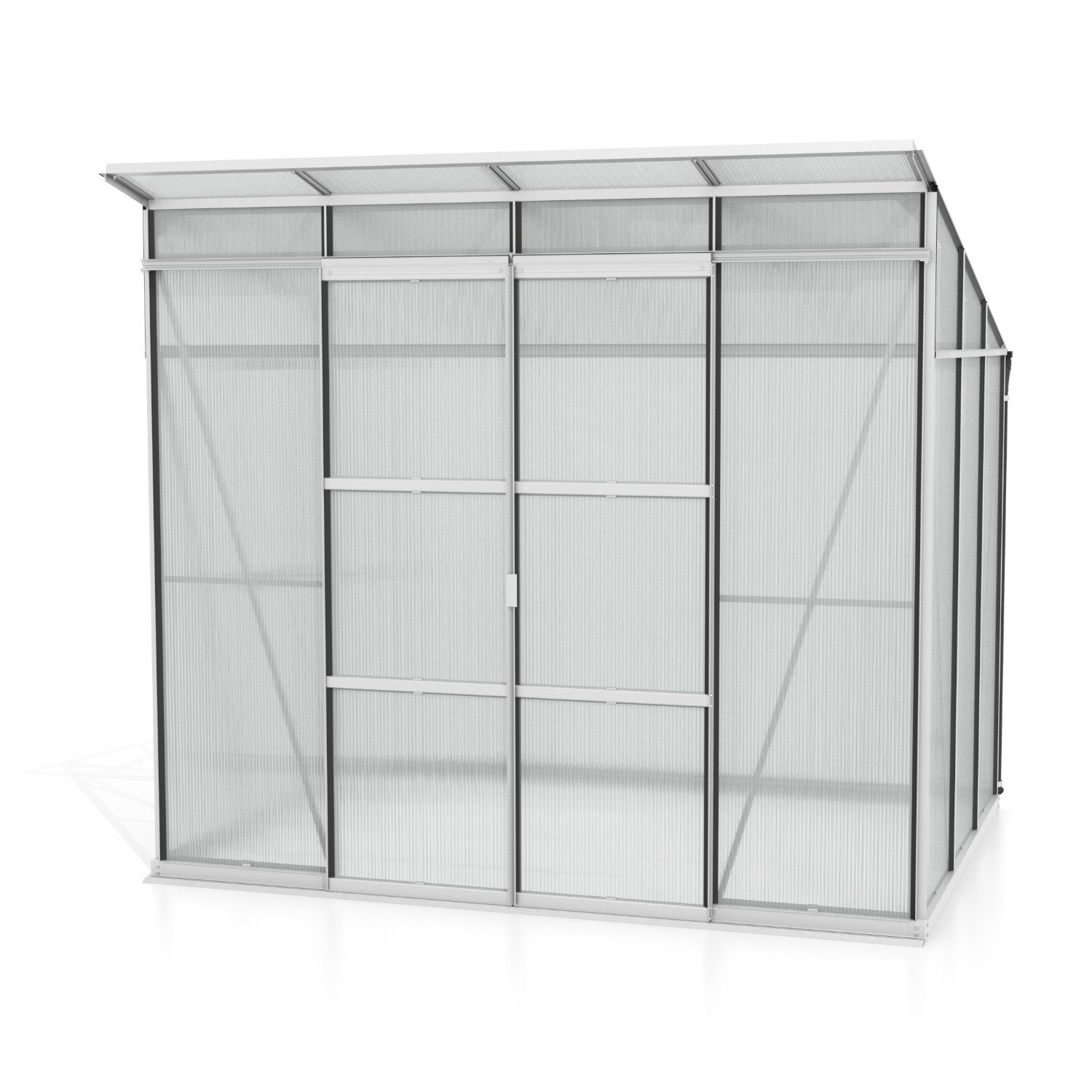 Vitavia Gewächshaus Playa 5900, 6,00 mm Wandstärke schwarz | Rabatt: 28%