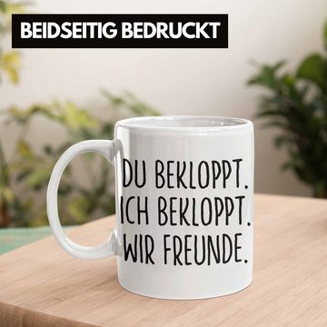 Trendation Tasse Trendation - Beste Freunde Tasse Geschenk Beste Freundin Freund Kaffeetasse Geschenkidee BFF Allerbeste Freundin Spruch Geburtstag Freundinnen